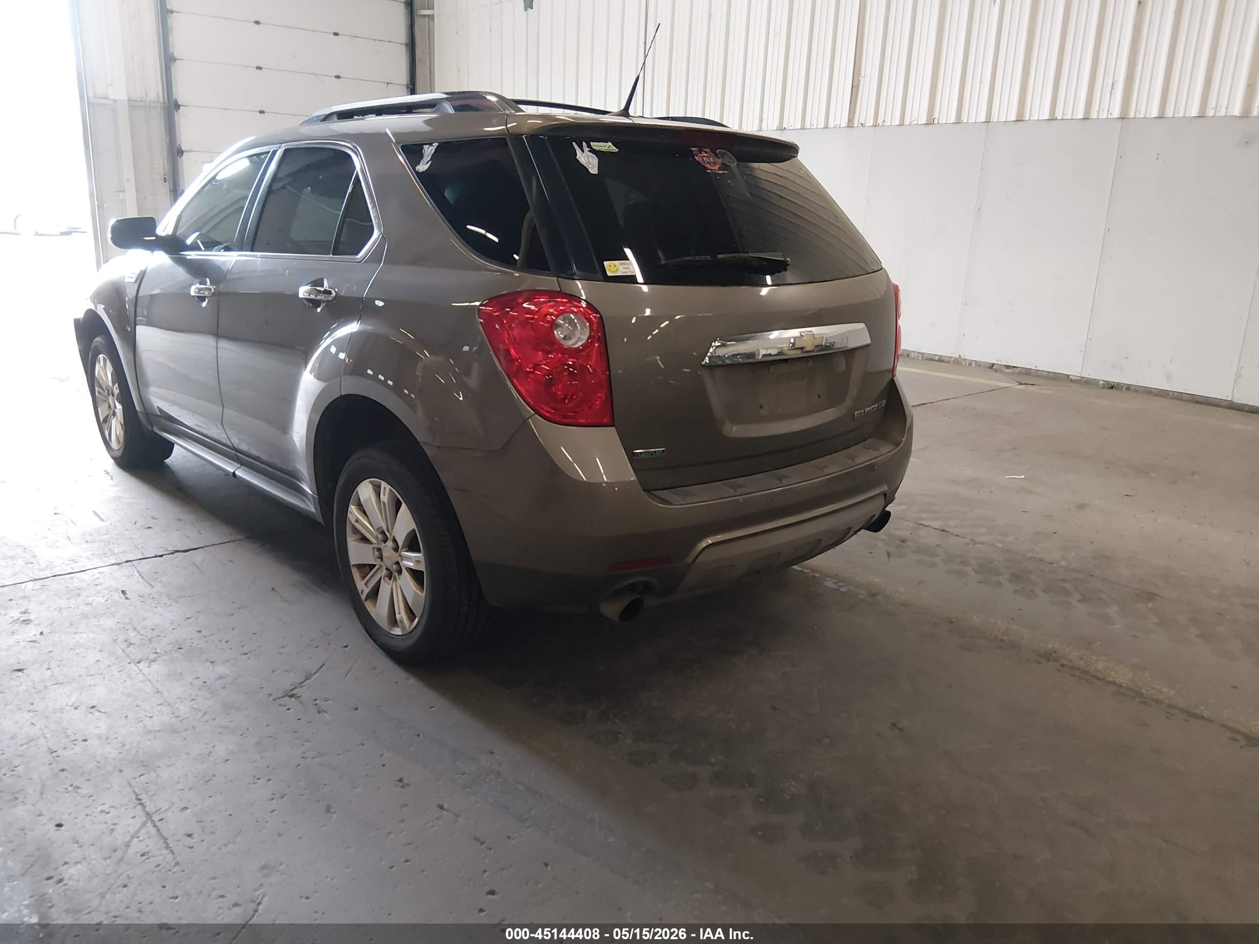 2011 Chevrolet Equinox Ltz Silver vin: 2CNFLFE59B6433959