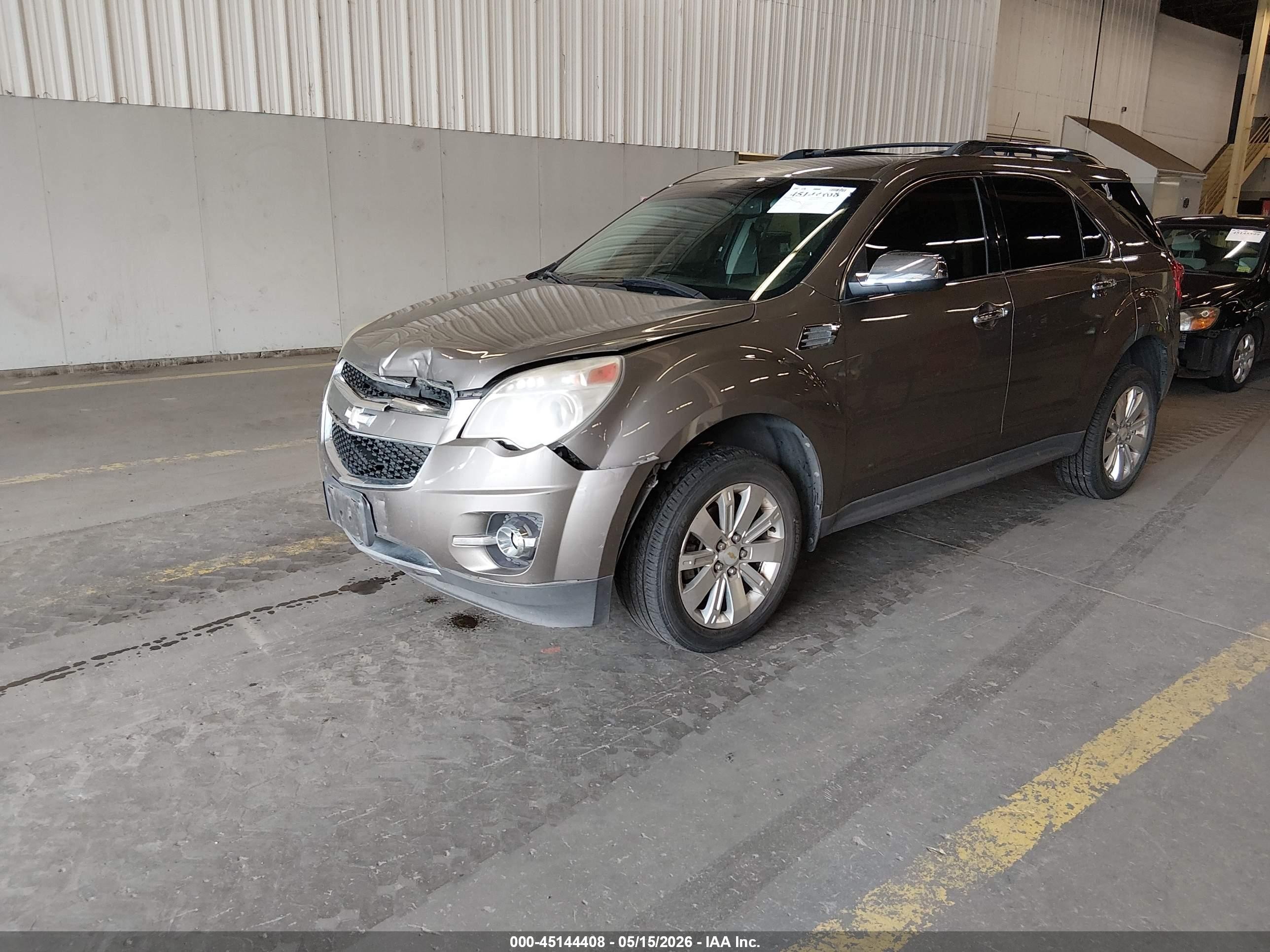 2011 Chevrolet Equinox Ltz Silver vin: 2CNFLFE59B6433959