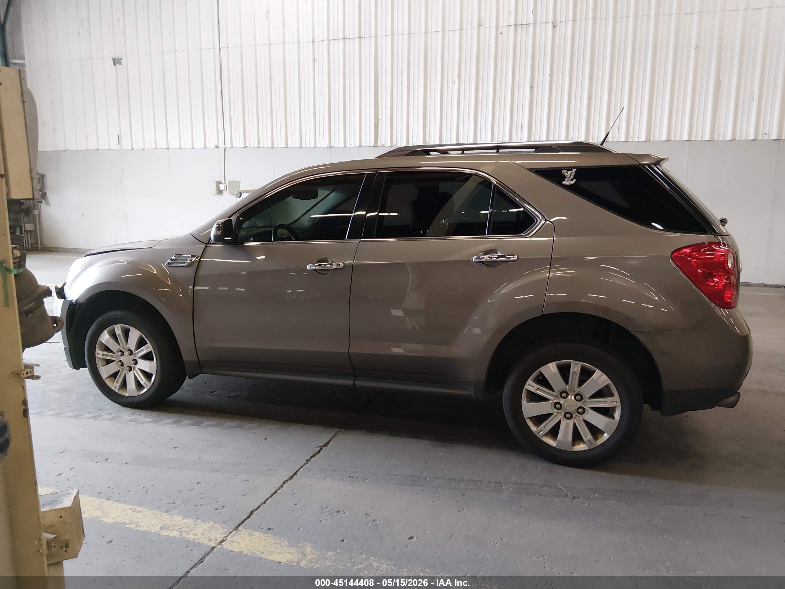 2011 Chevrolet Equinox Ltz Silver vin: 2CNFLFE59B6433959