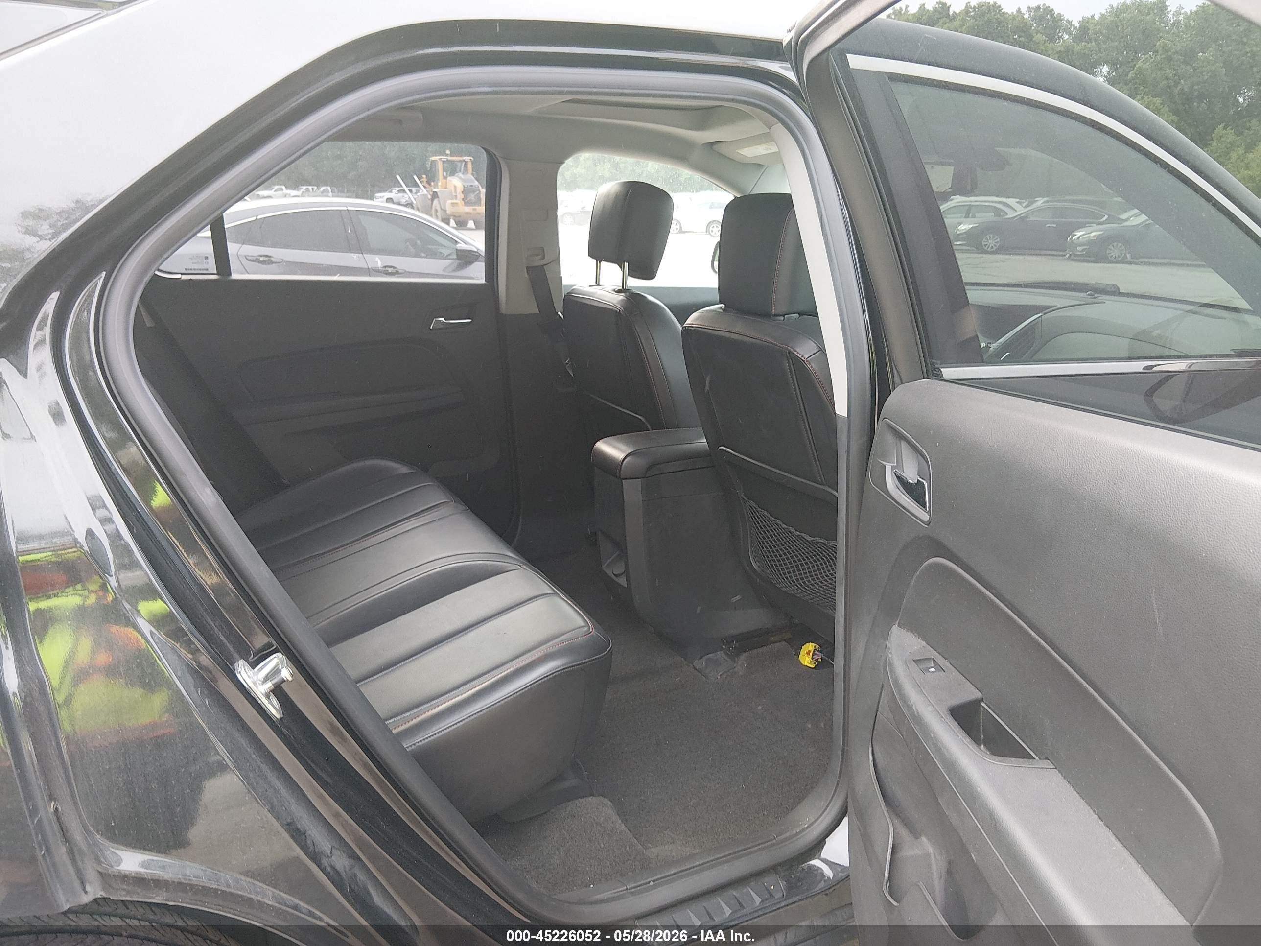 2011 Chevrolet Equinox Ltz Black vin: 2CNFLFE5XB6250120