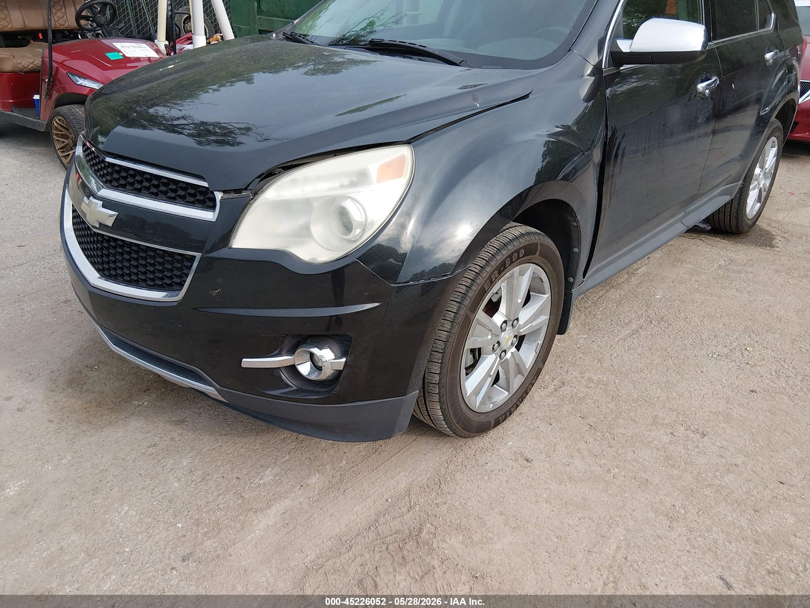 2011 Chevrolet Equinox Ltz Black vin: 2CNFLFE5XB6250120