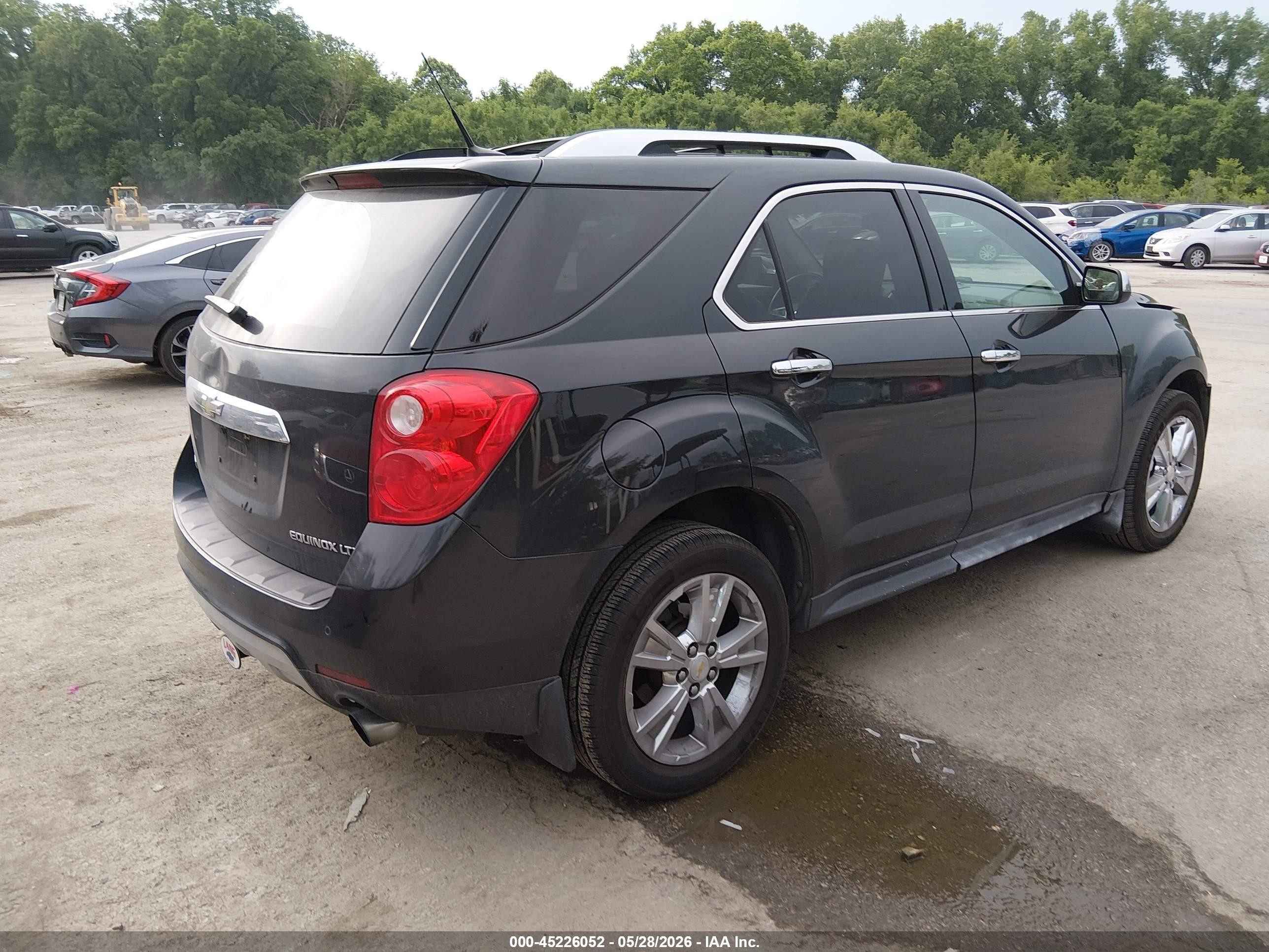 2011 Chevrolet Equinox Ltz Black vin: 2CNFLFE5XB6250120