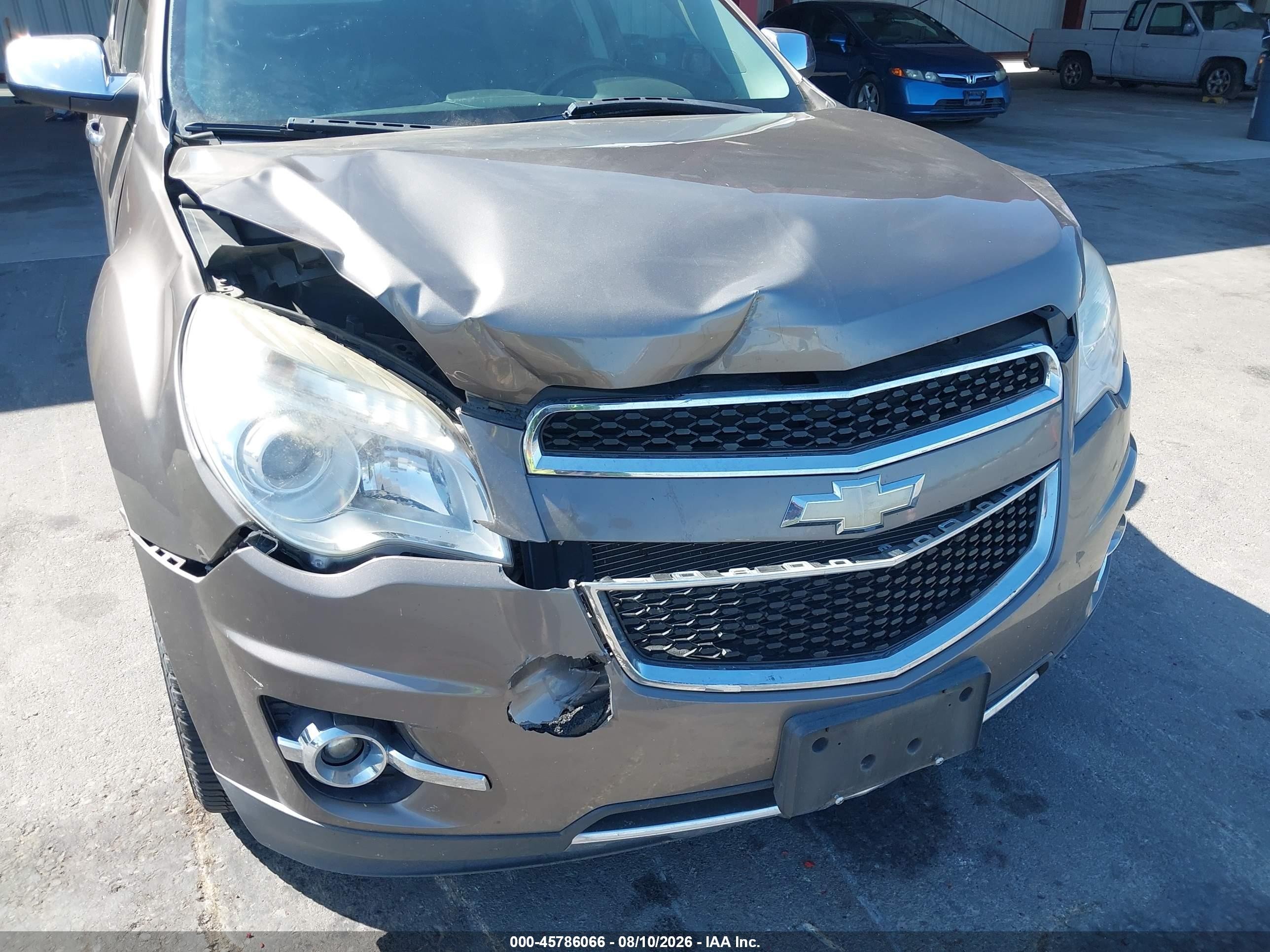 2010 Chevrolet Equinox Ltz Gray vin: 2CNFLFEY1A6336277