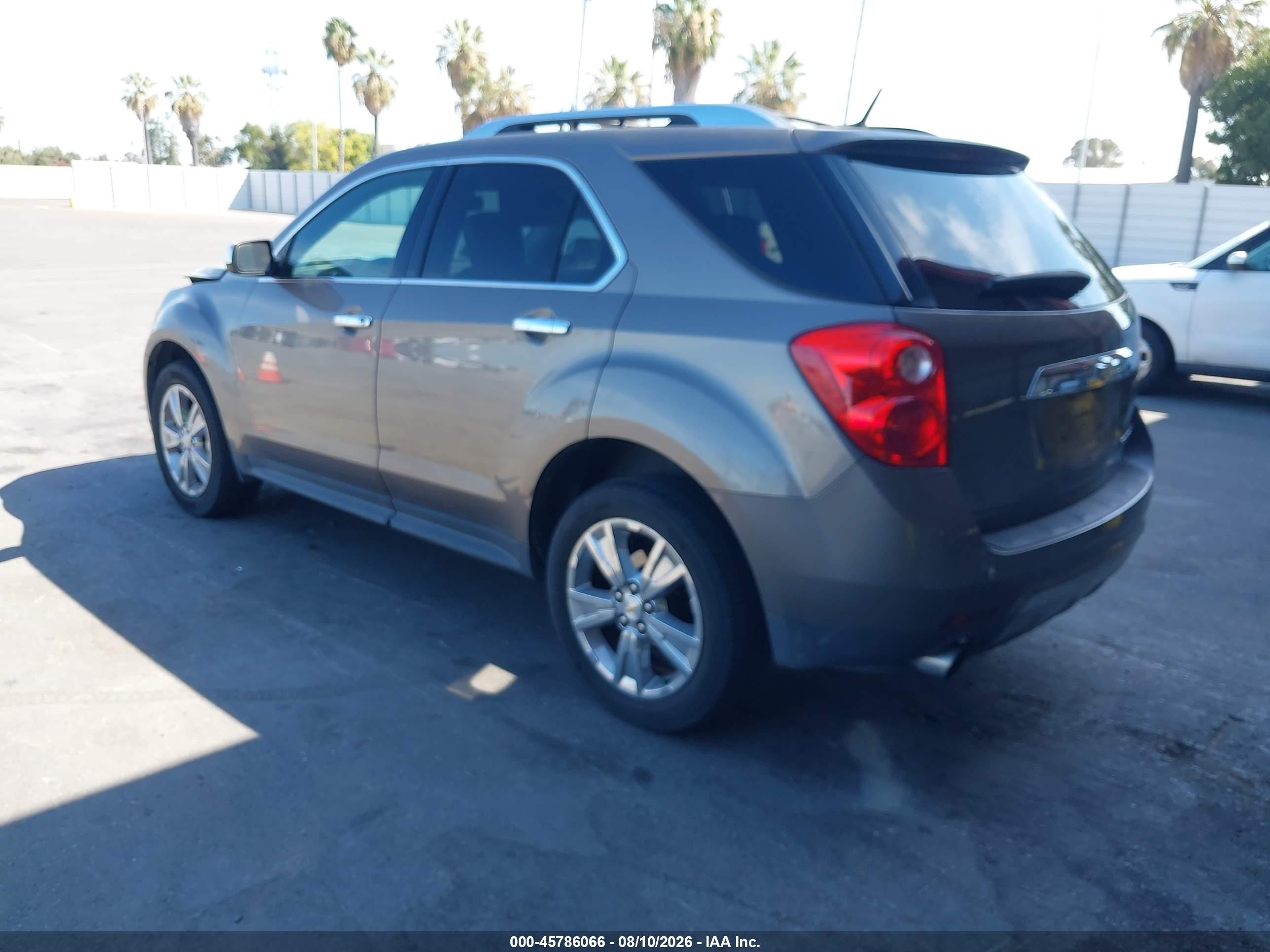 2010 Chevrolet Equinox Ltz Gray vin: 2CNFLFEY1A6336277