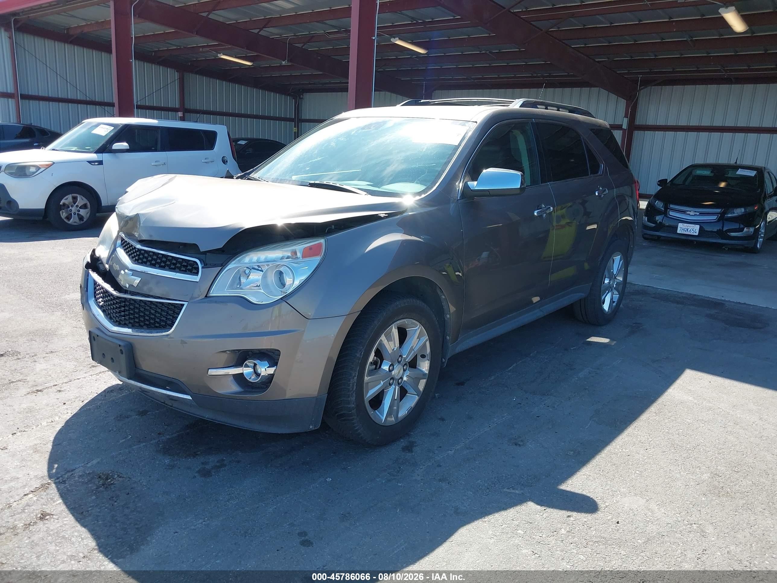 2010 Chevrolet Equinox Ltz Gray vin: 2CNFLFEY1A6336277
