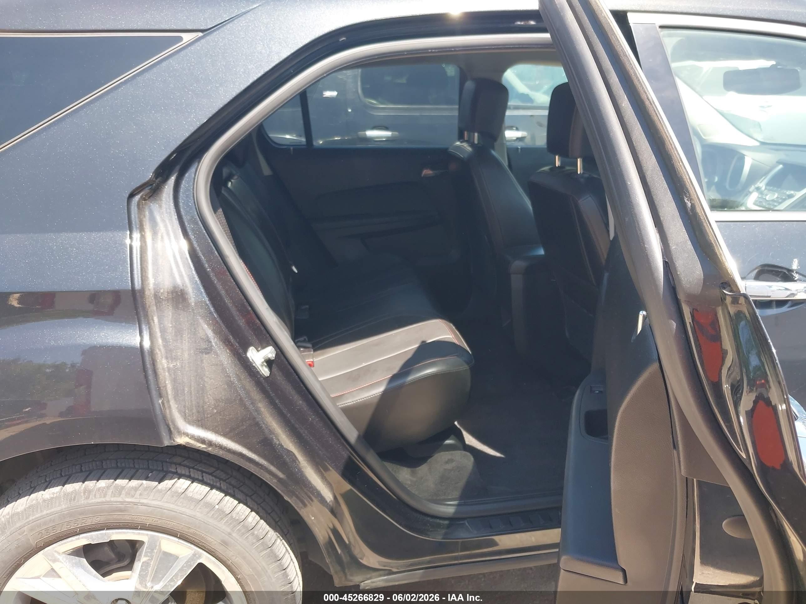 2010 Chevrolet Equinox Ltz Black vin: 2CNFLFEY8A6248827