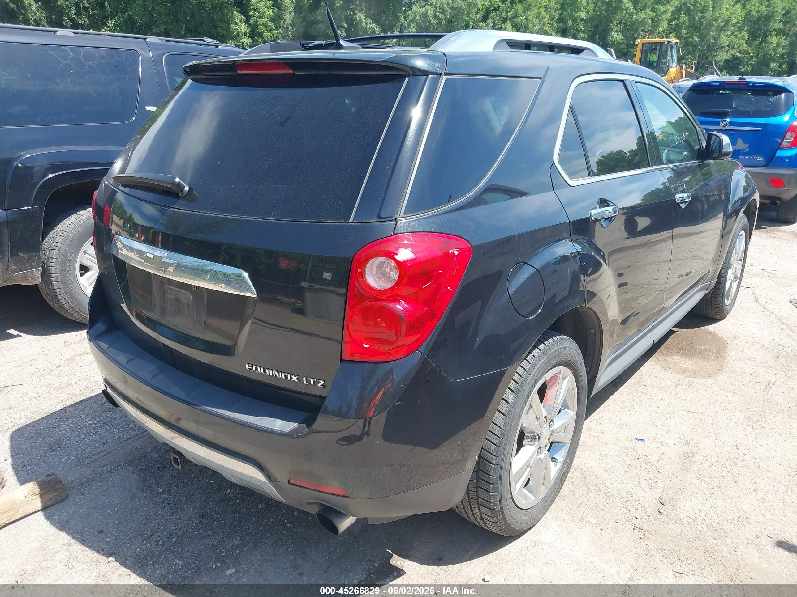 2010 Chevrolet Equinox Ltz Black vin: 2CNFLFEY8A6248827