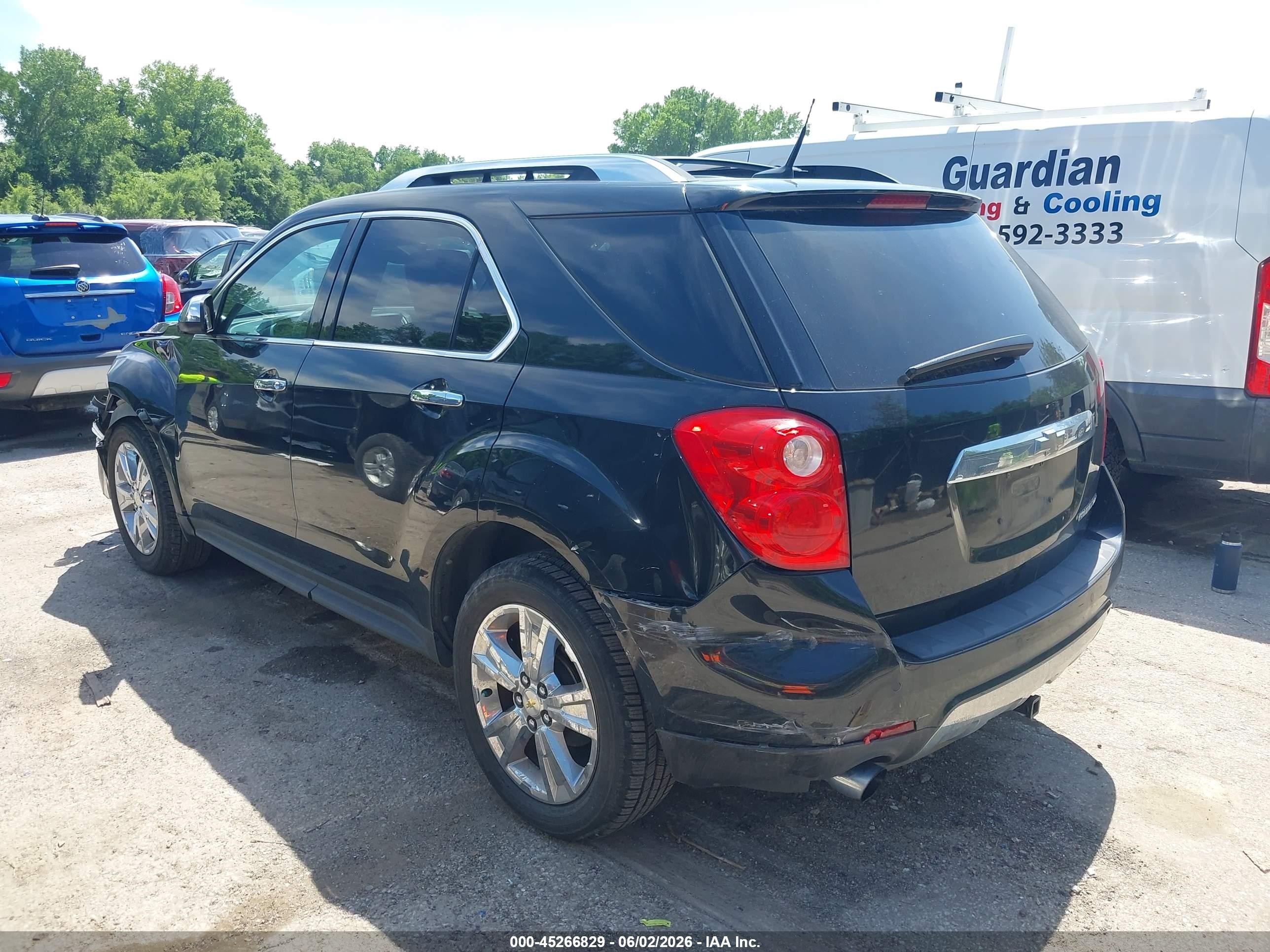 2010 Chevrolet Equinox Ltz Black vin: 2CNFLFEY8A6248827