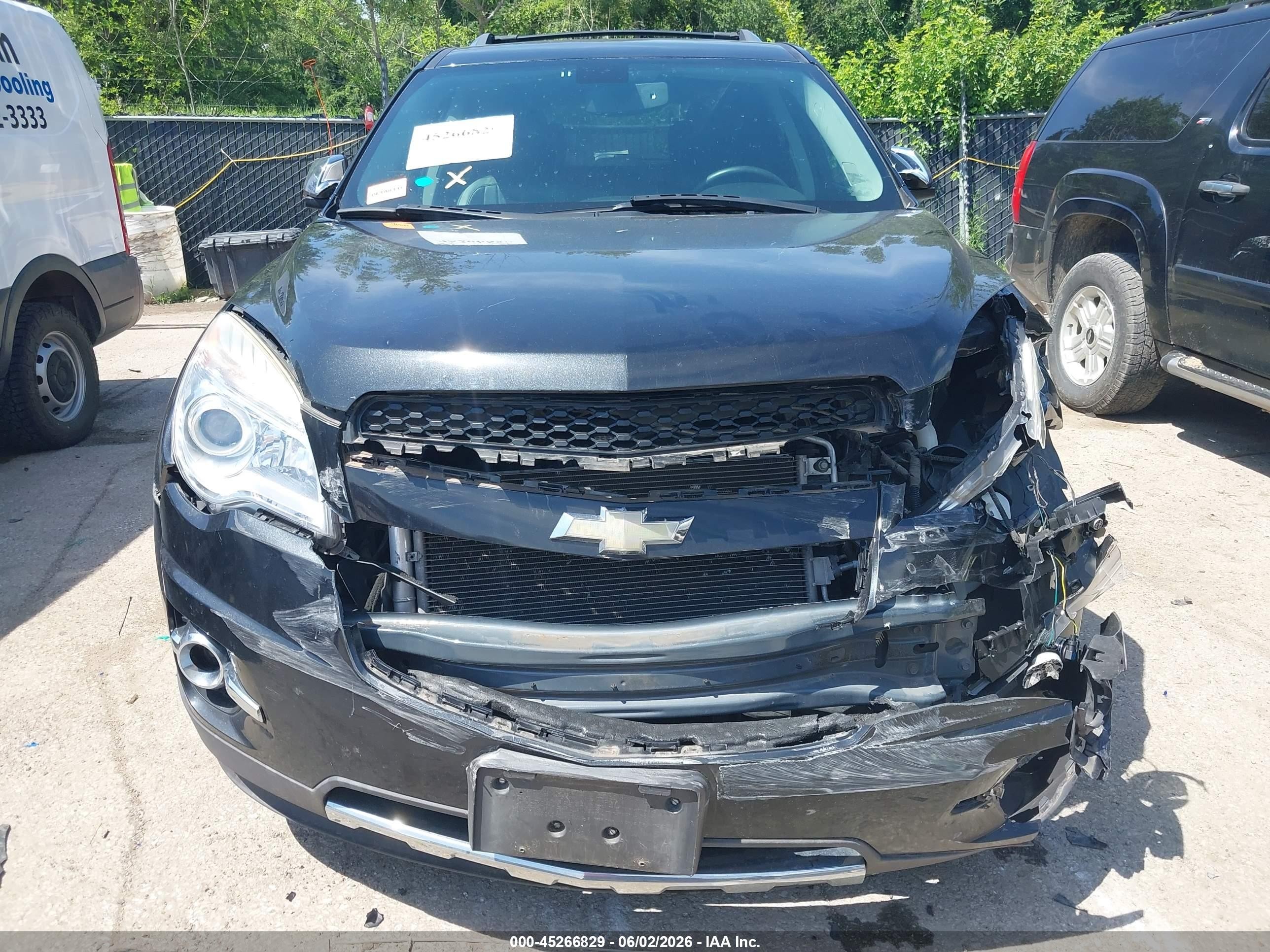 2010 Chevrolet Equinox Ltz Black vin: 2CNFLFEY8A6248827