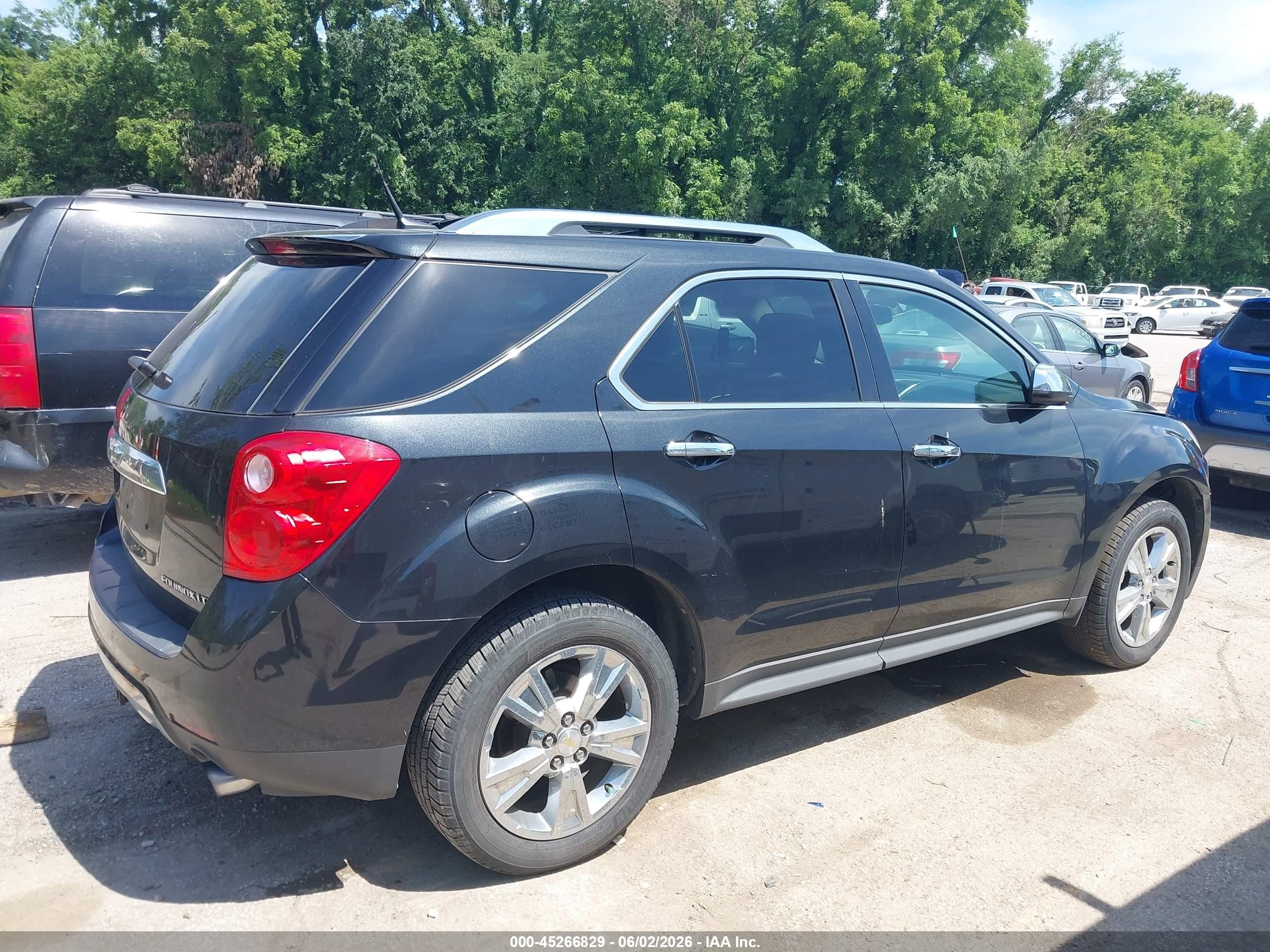 2010 Chevrolet Equinox Ltz Black vin: 2CNFLFEY8A6248827