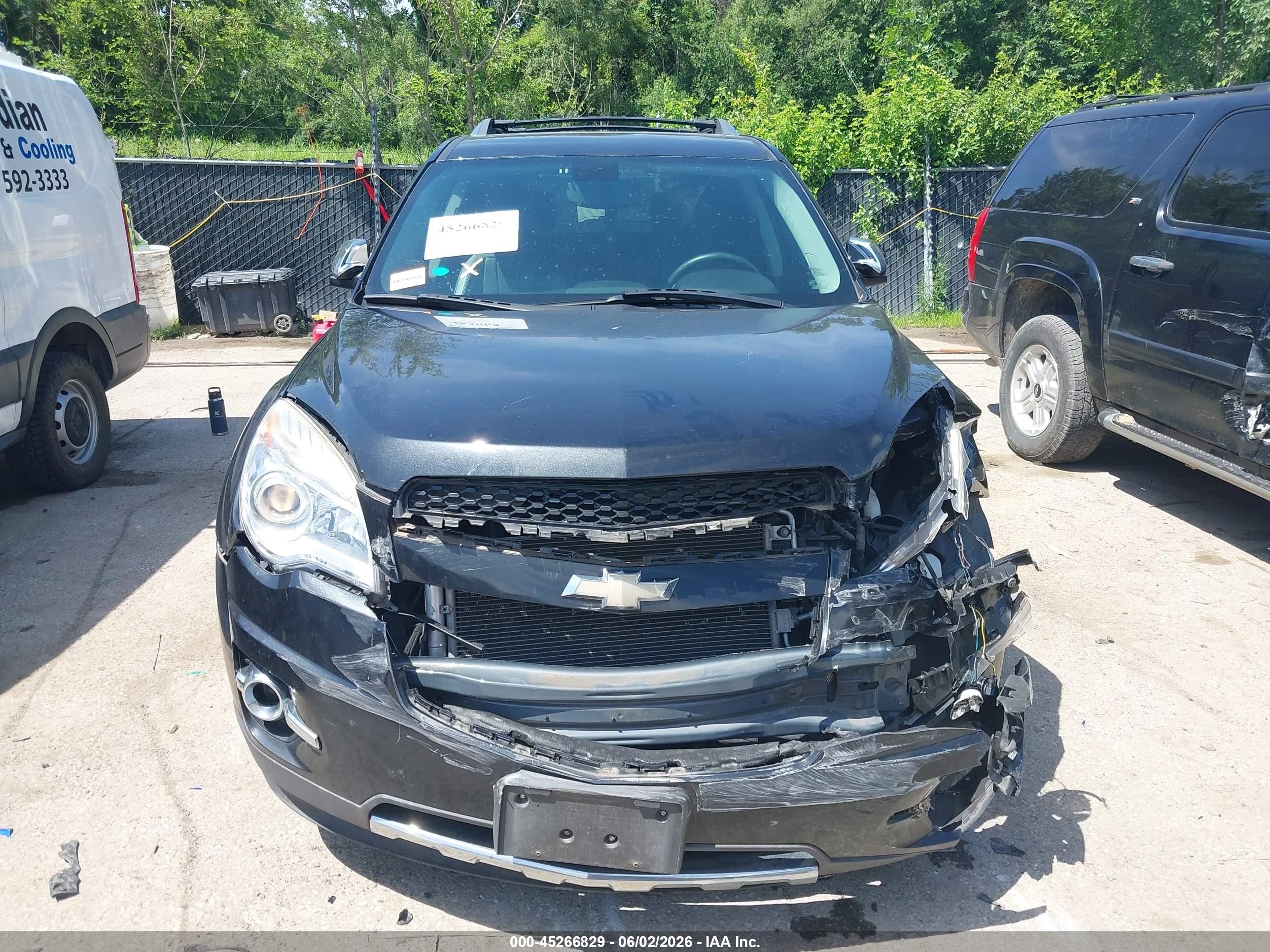 2010 Chevrolet Equinox Ltz Black vin: 2CNFLFEY8A6248827