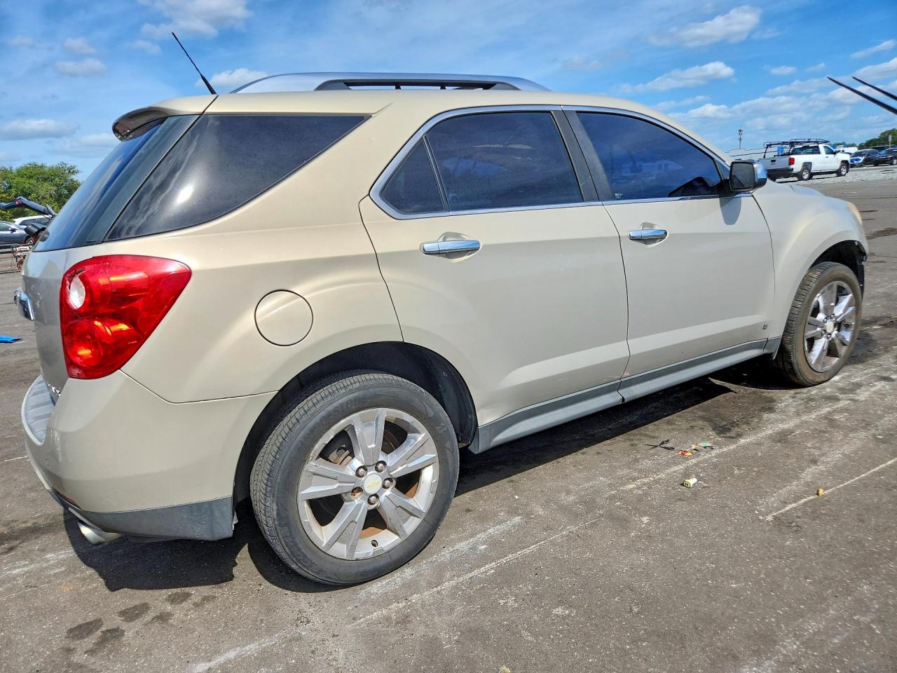 2010 Chevrolet Equinox Ltz Tan vin: 2CNFLFEY9A6212483