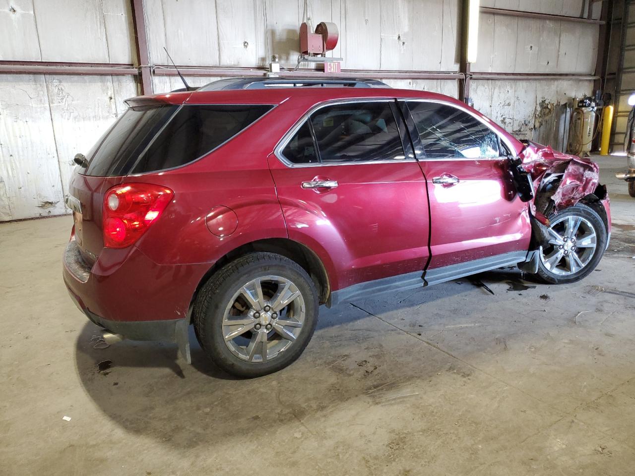 2011 Chevrolet Equinox Ltz Burgundy vin: 2CNFLGE50B6244672