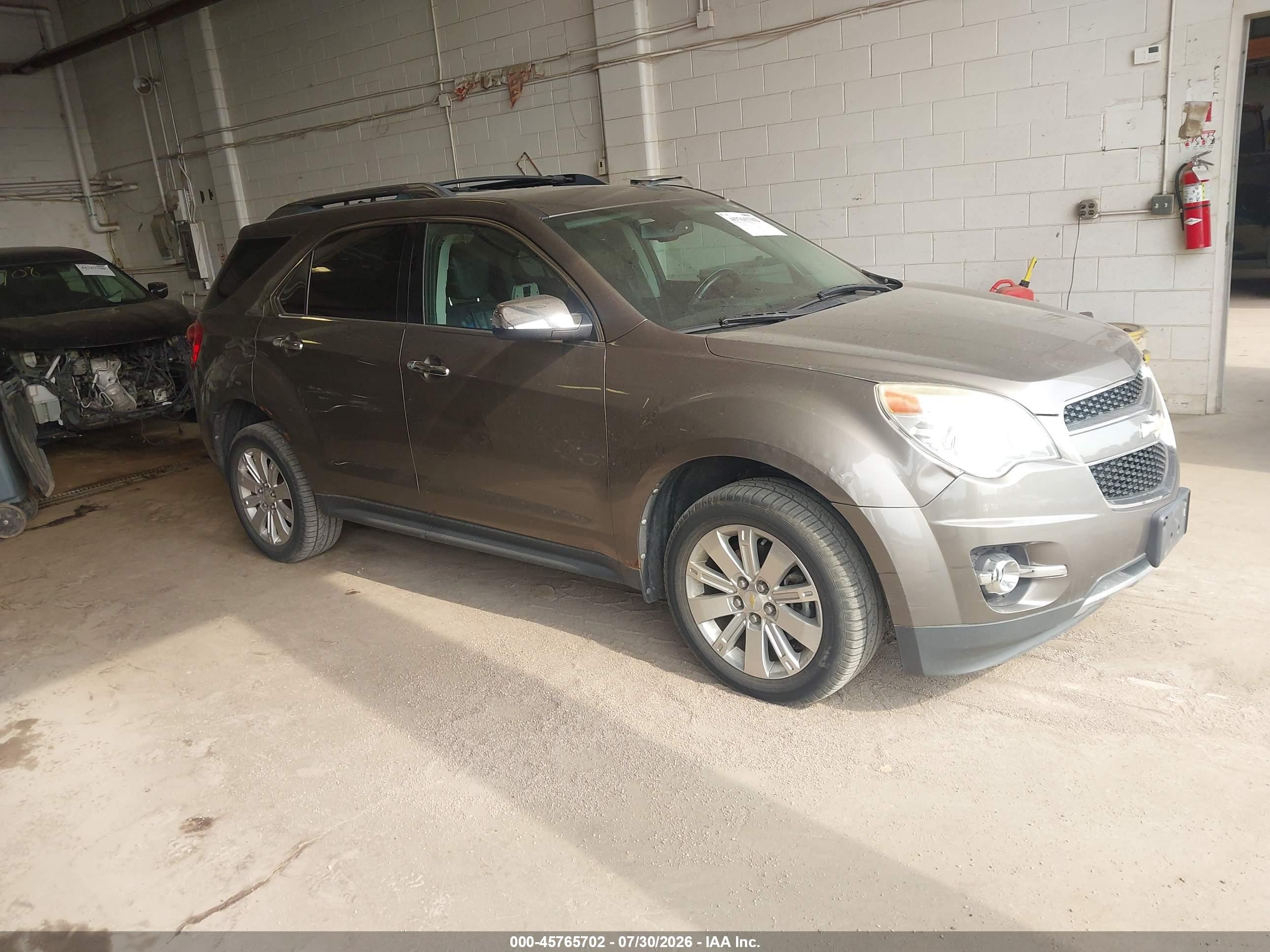 2011 Chevrolet Equinox Ltz Gray vin: 2CNFLGE50B6281530