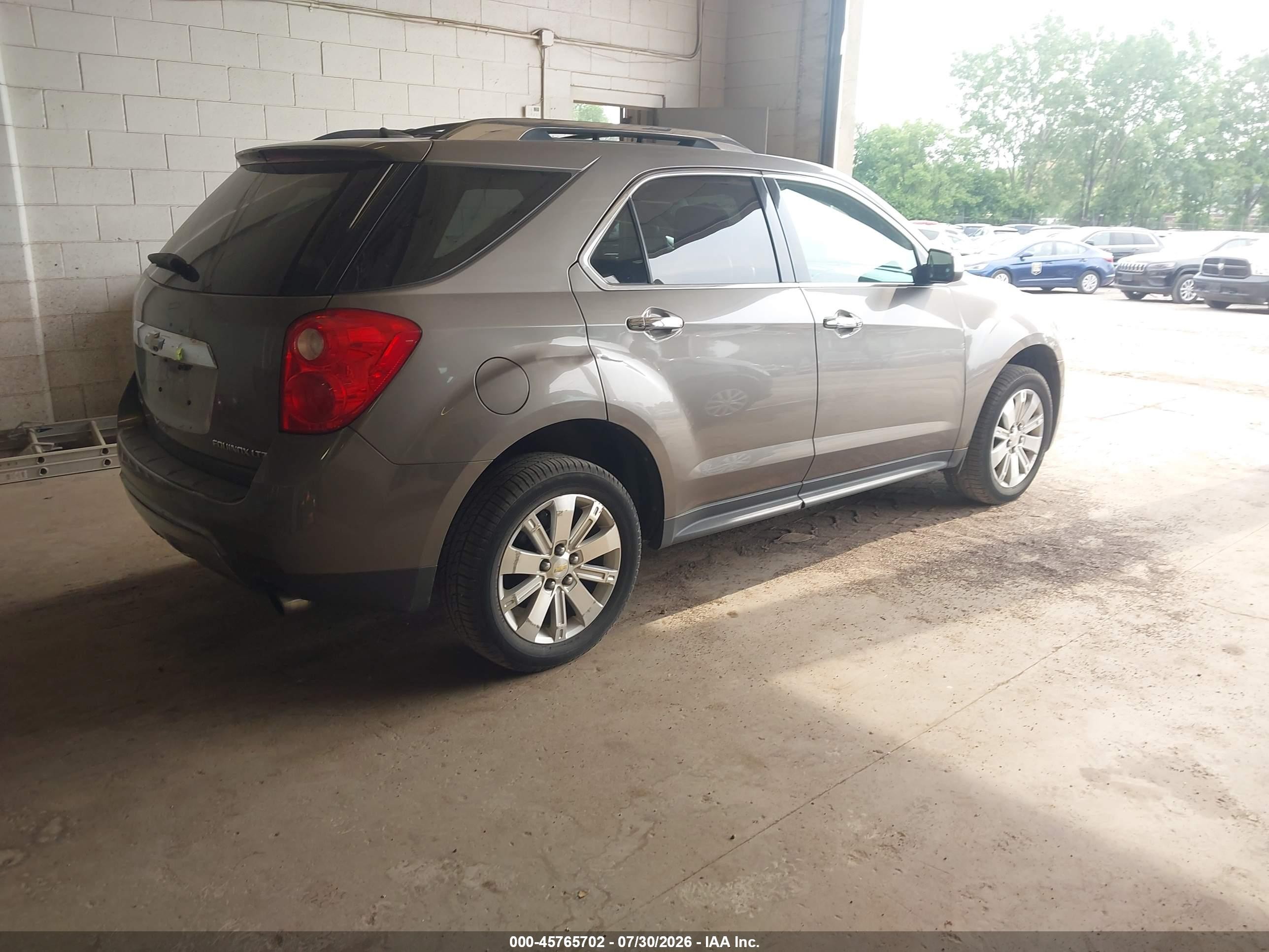 2011 Chevrolet Equinox Ltz Gray vin: 2CNFLGE50B6281530