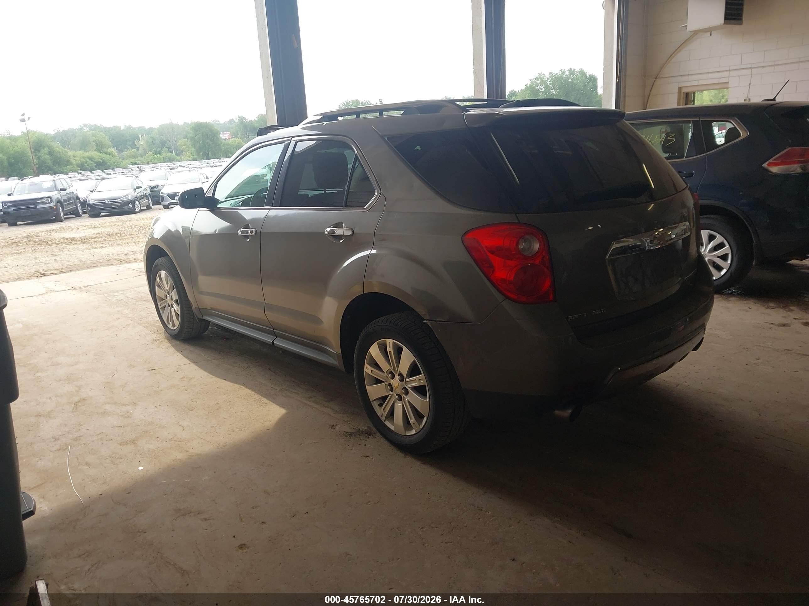 2011 Chevrolet Equinox Ltz Gray vin: 2CNFLGE50B6281530