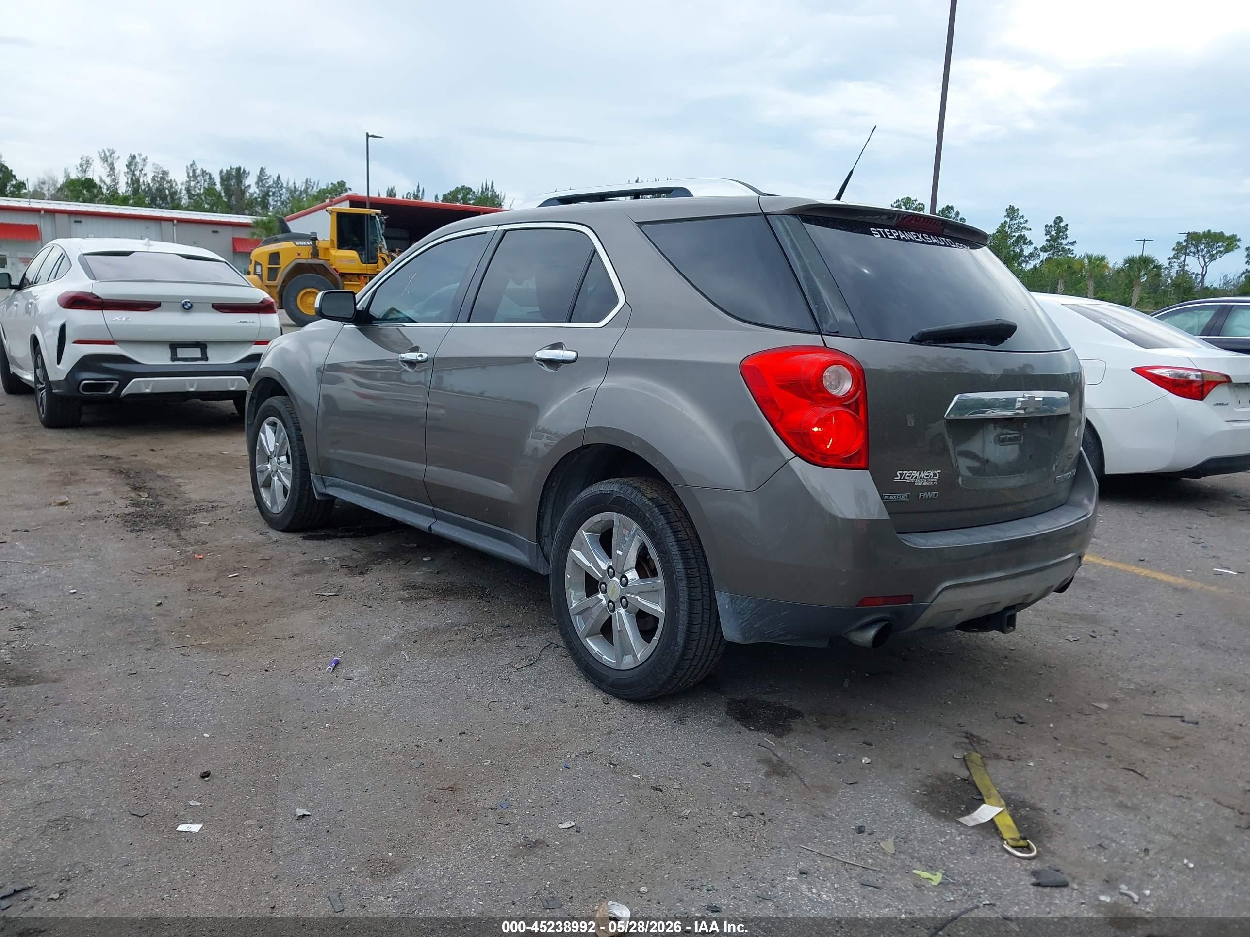 2011 Chevrolet Equinox Ltz Gray vin: 2CNFLGE51B6249587