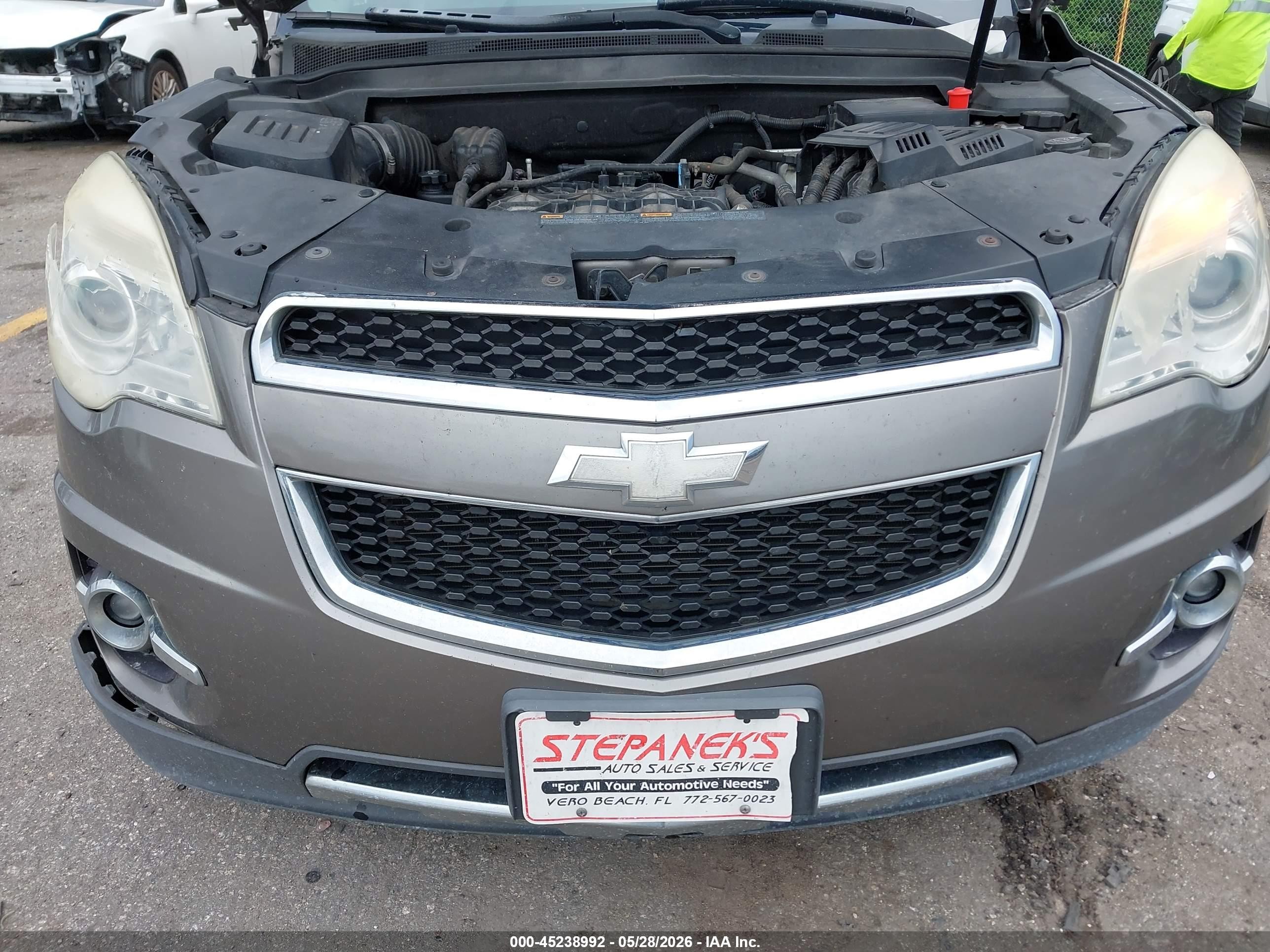 2011 Chevrolet Equinox Ltz Gray vin: 2CNFLGE51B6249587