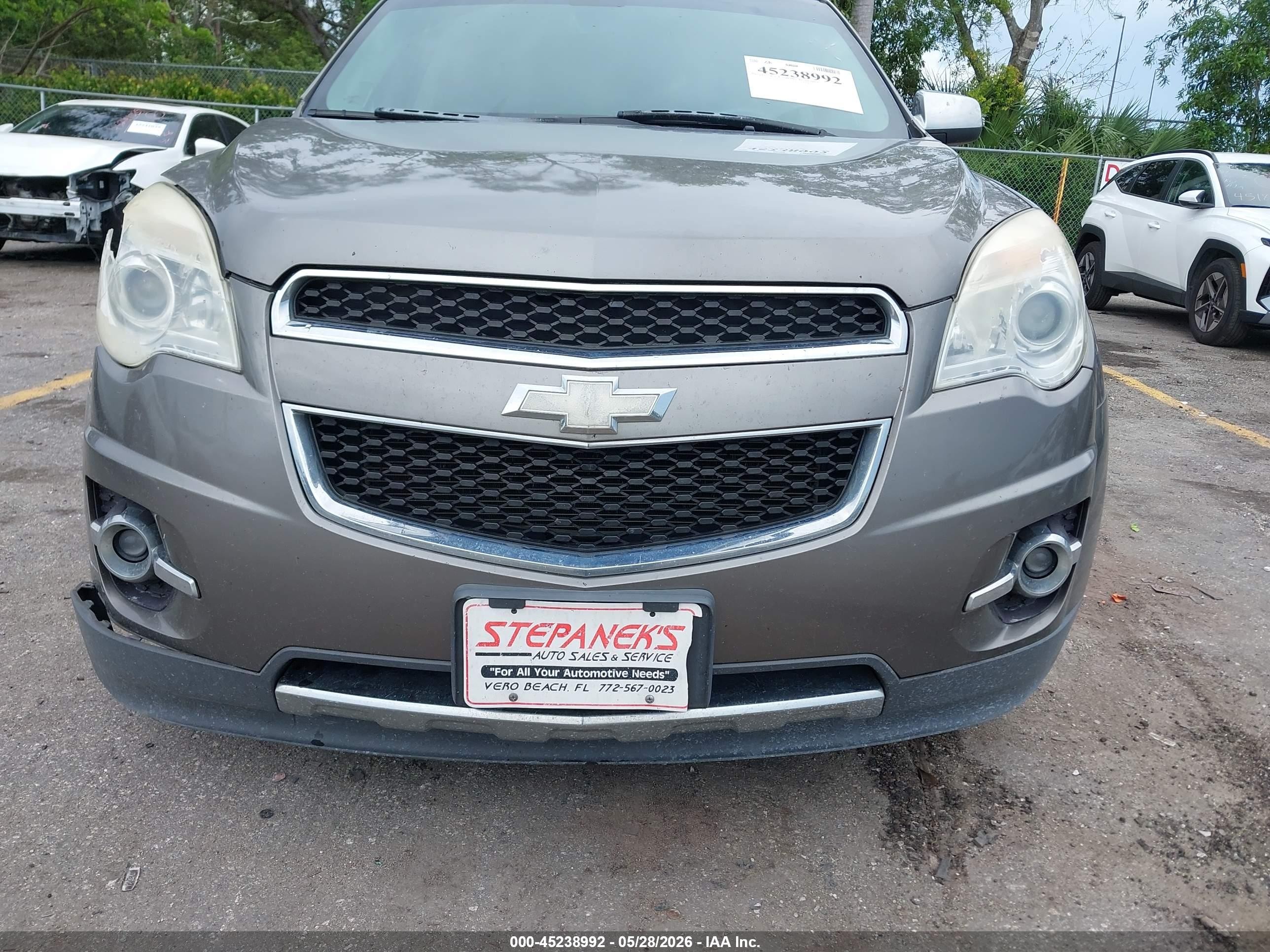 2011 Chevrolet Equinox Ltz Gray vin: 2CNFLGE51B6249587
