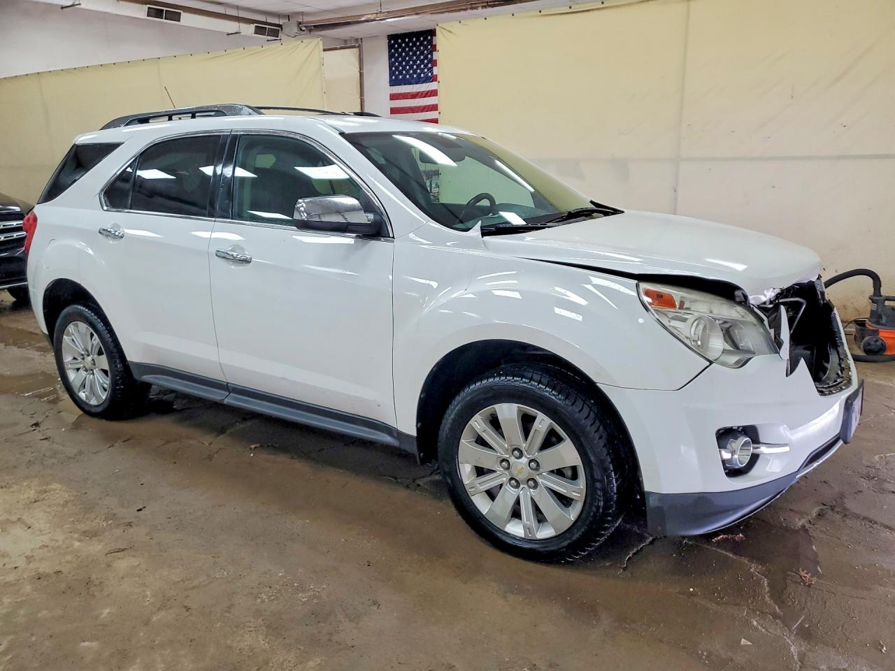2011 Chevrolet Equinox Ltz White vin: 2CNFLGE51B6262937