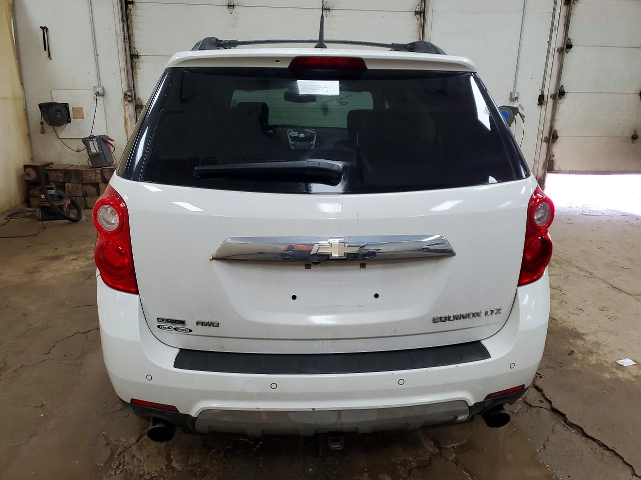 2011 Chevrolet Equinox Ltz White vin: 2CNFLGE51B6262937
