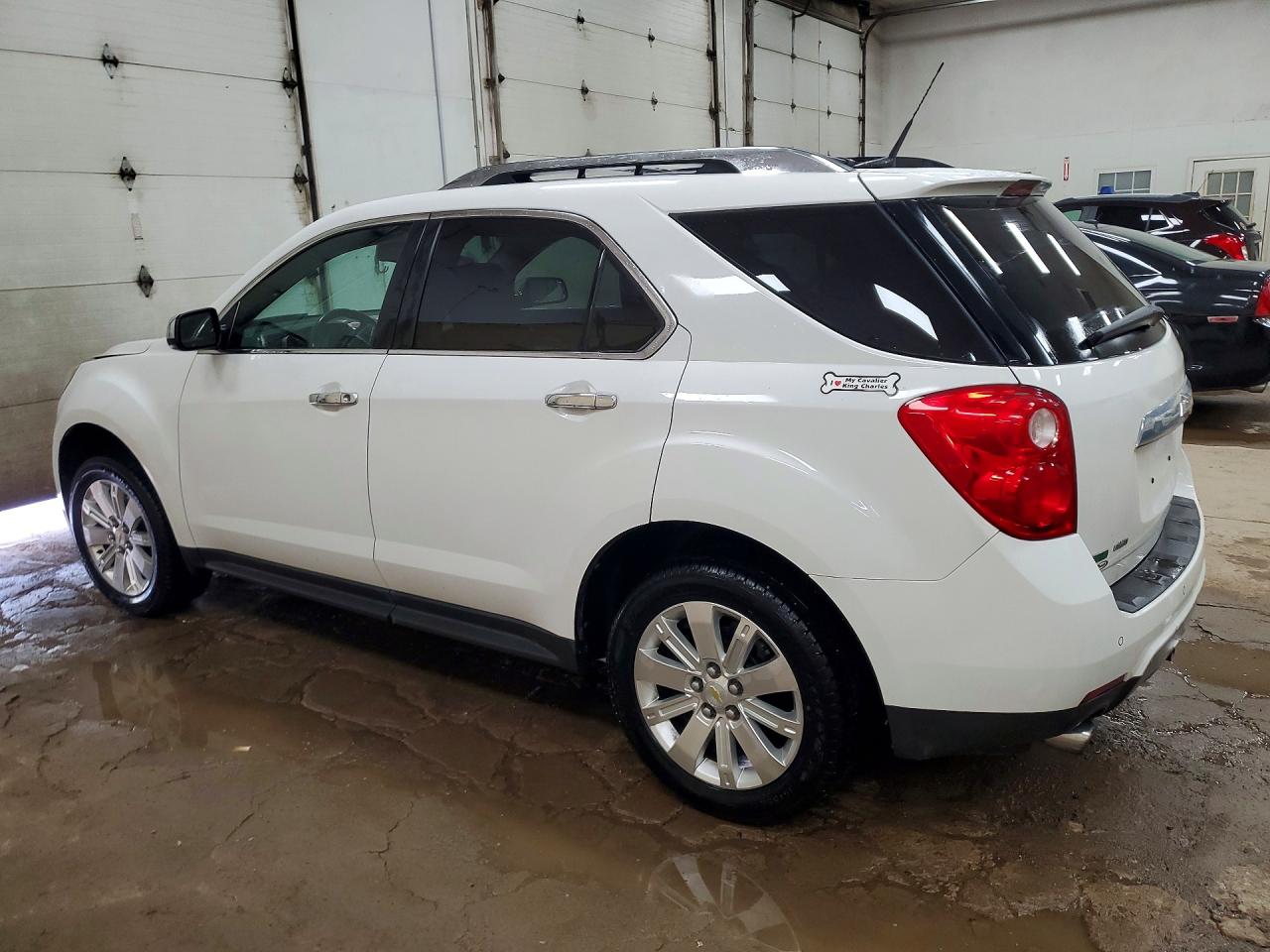 2011 Chevrolet Equinox Ltz White vin: 2CNFLGE51B6262937