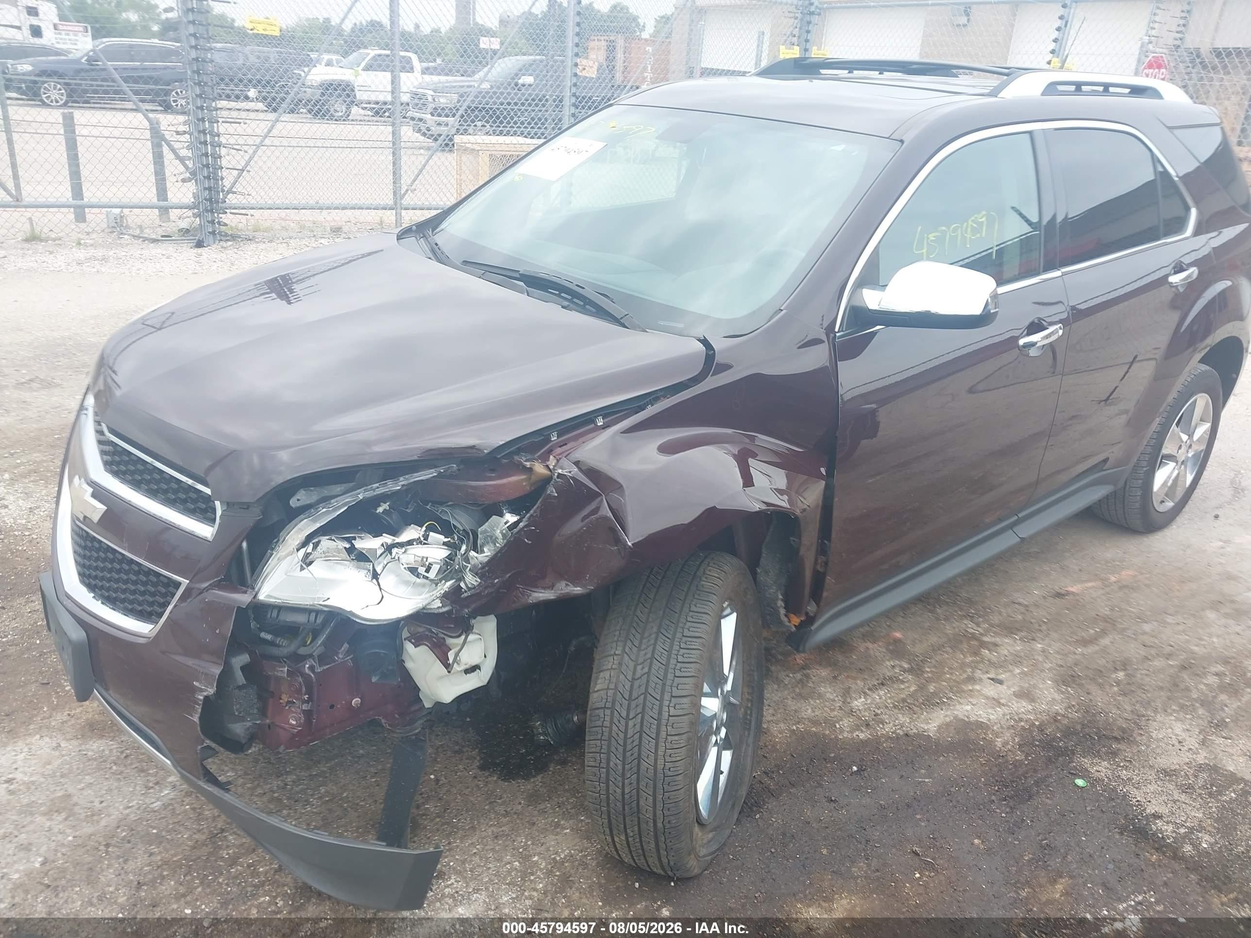 2011 Chevrolet Equinox Ltz Brown vin: 2CNFLGE52B6464556