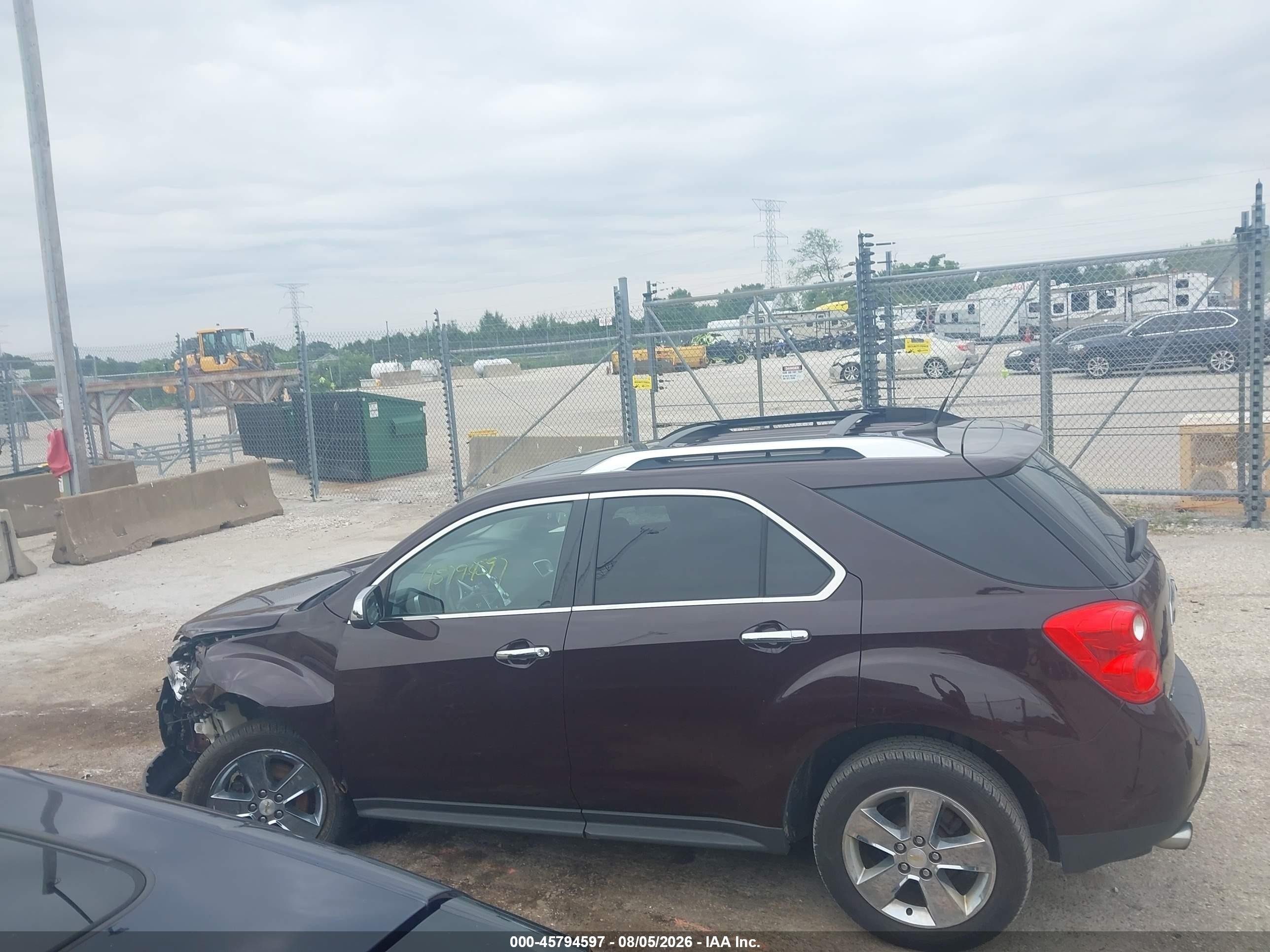 2011 Chevrolet Equinox Ltz Brown vin: 2CNFLGE52B6464556
