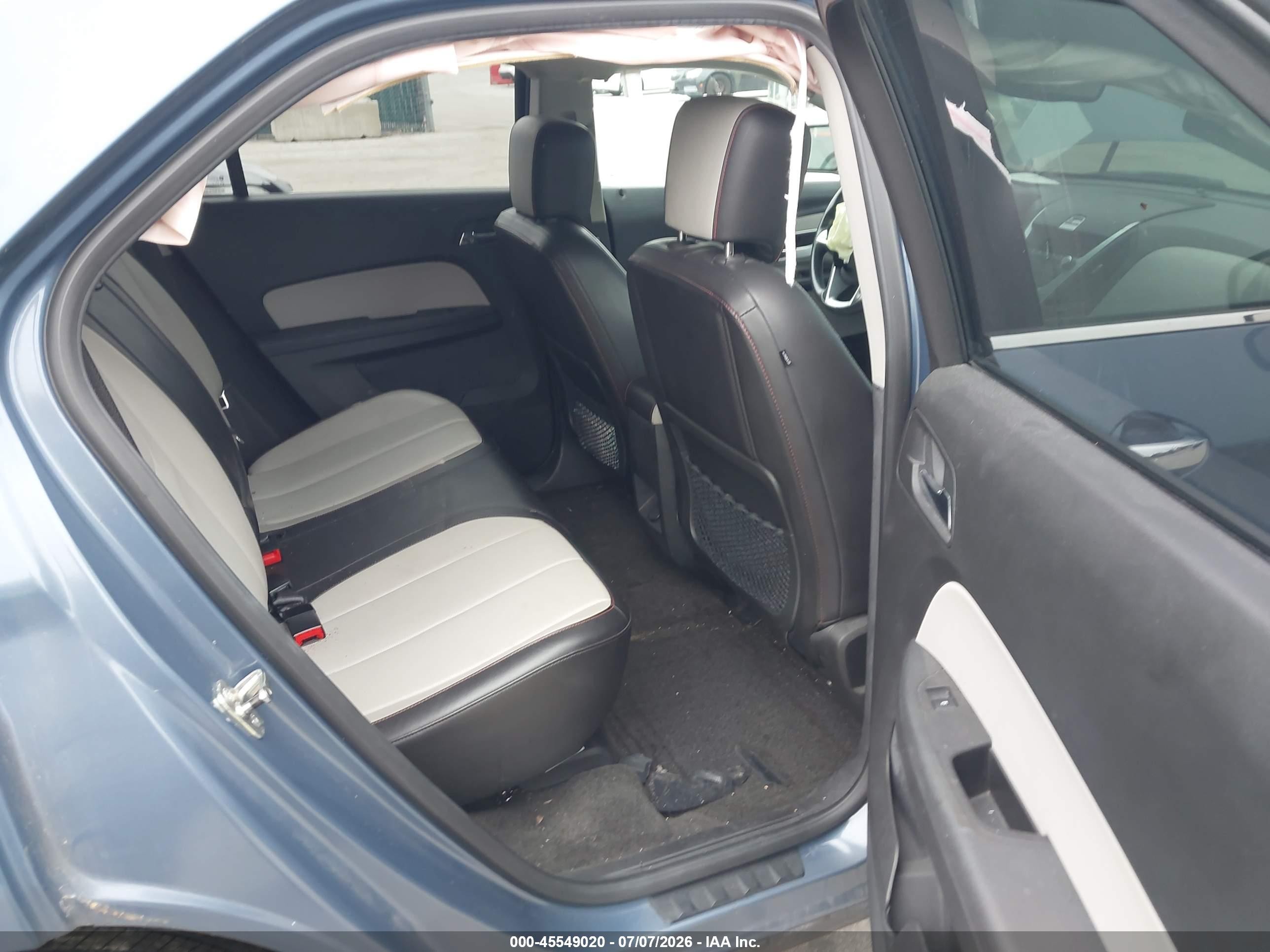 2011 Chevrolet Equinox Ltz Blue vin: 2CNFLGE54B6260986