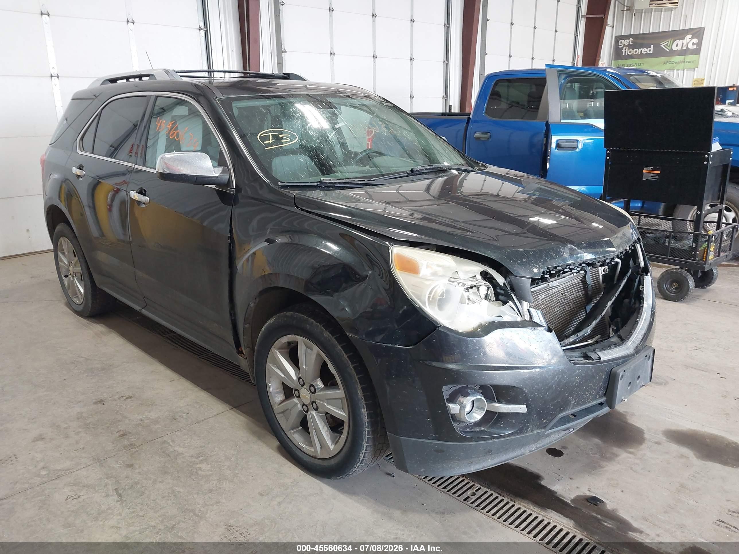 2011 Chevrolet Equinox Ltz Black vin: 2CNFLGE54B6305702