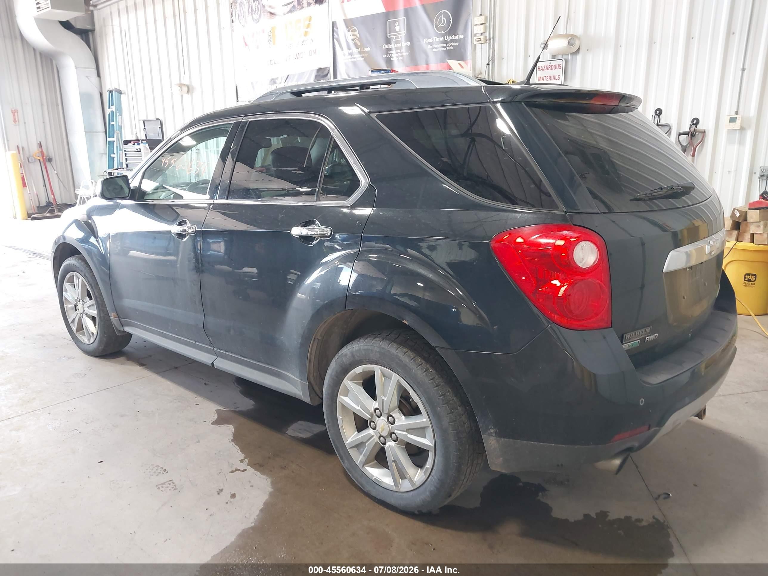 2011 Chevrolet Equinox Ltz Black vin: 2CNFLGE54B6305702