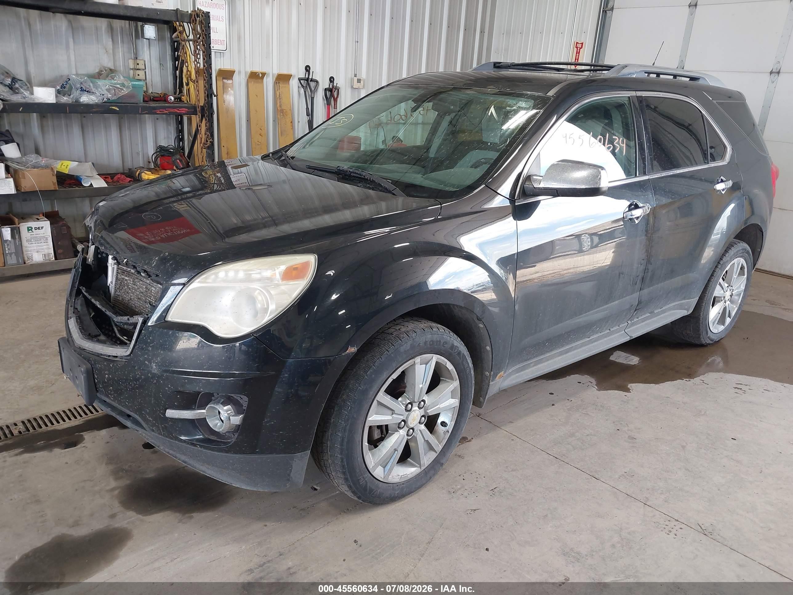 2011 Chevrolet Equinox Ltz Black vin: 2CNFLGE54B6305702
