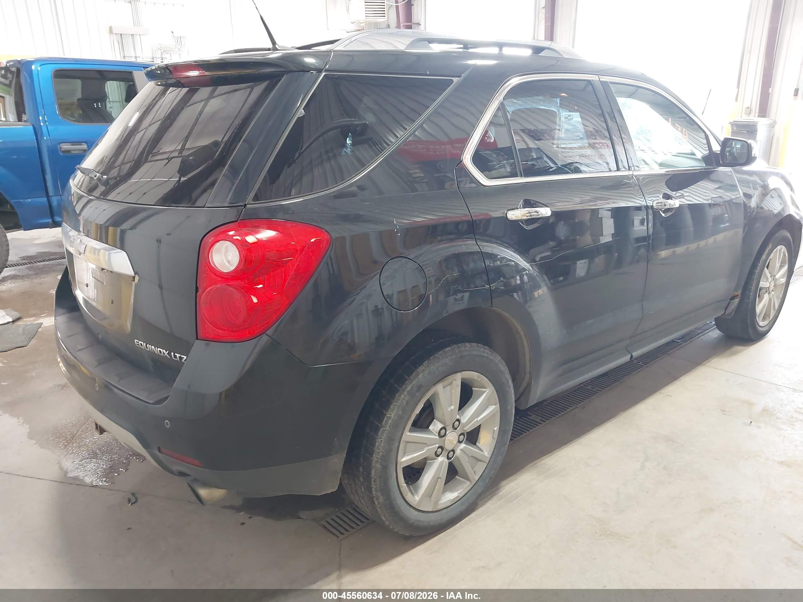 2011 Chevrolet Equinox Ltz Black vin: 2CNFLGE54B6305702