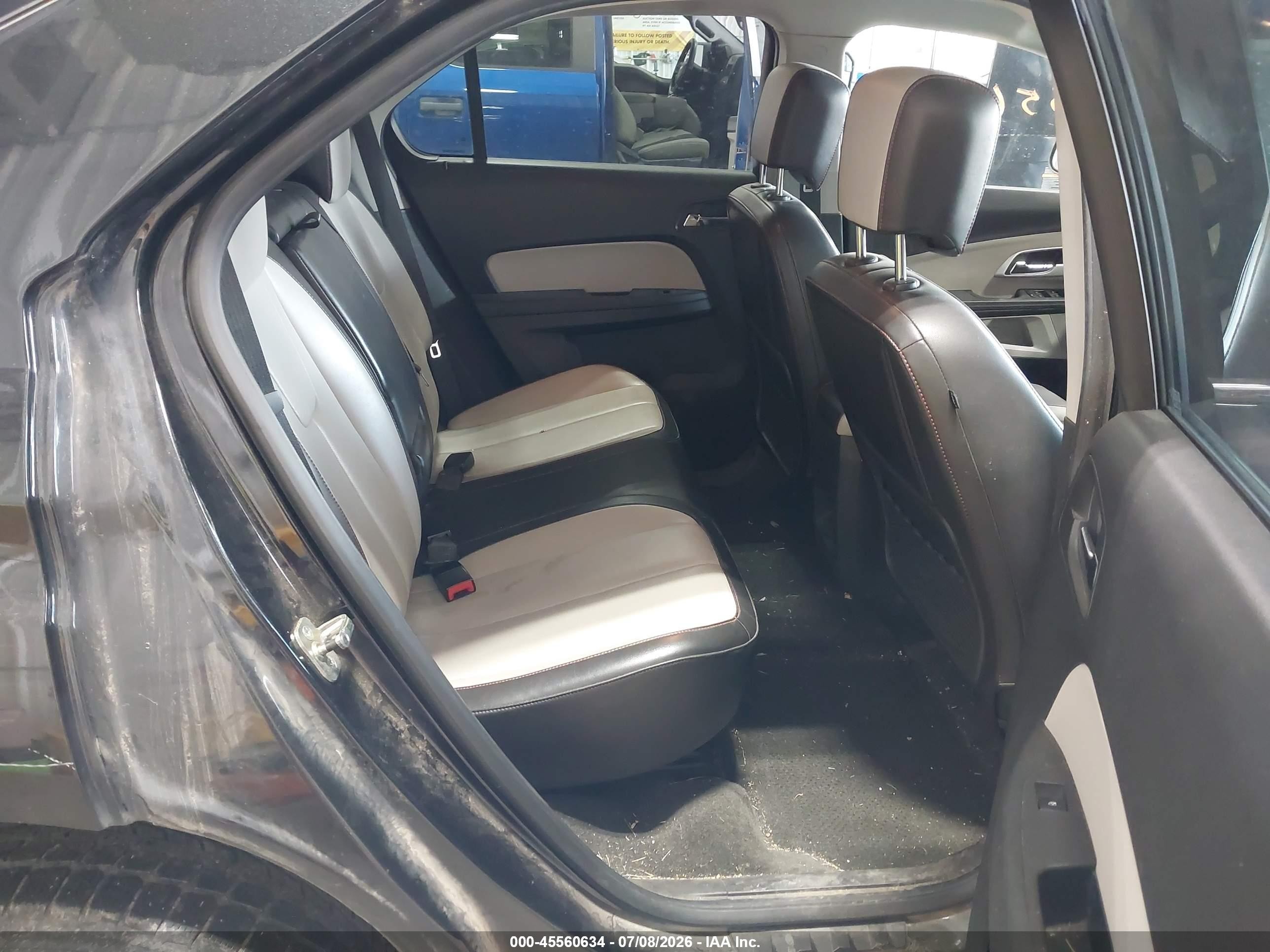 2011 Chevrolet Equinox Ltz Black vin: 2CNFLGE54B6305702