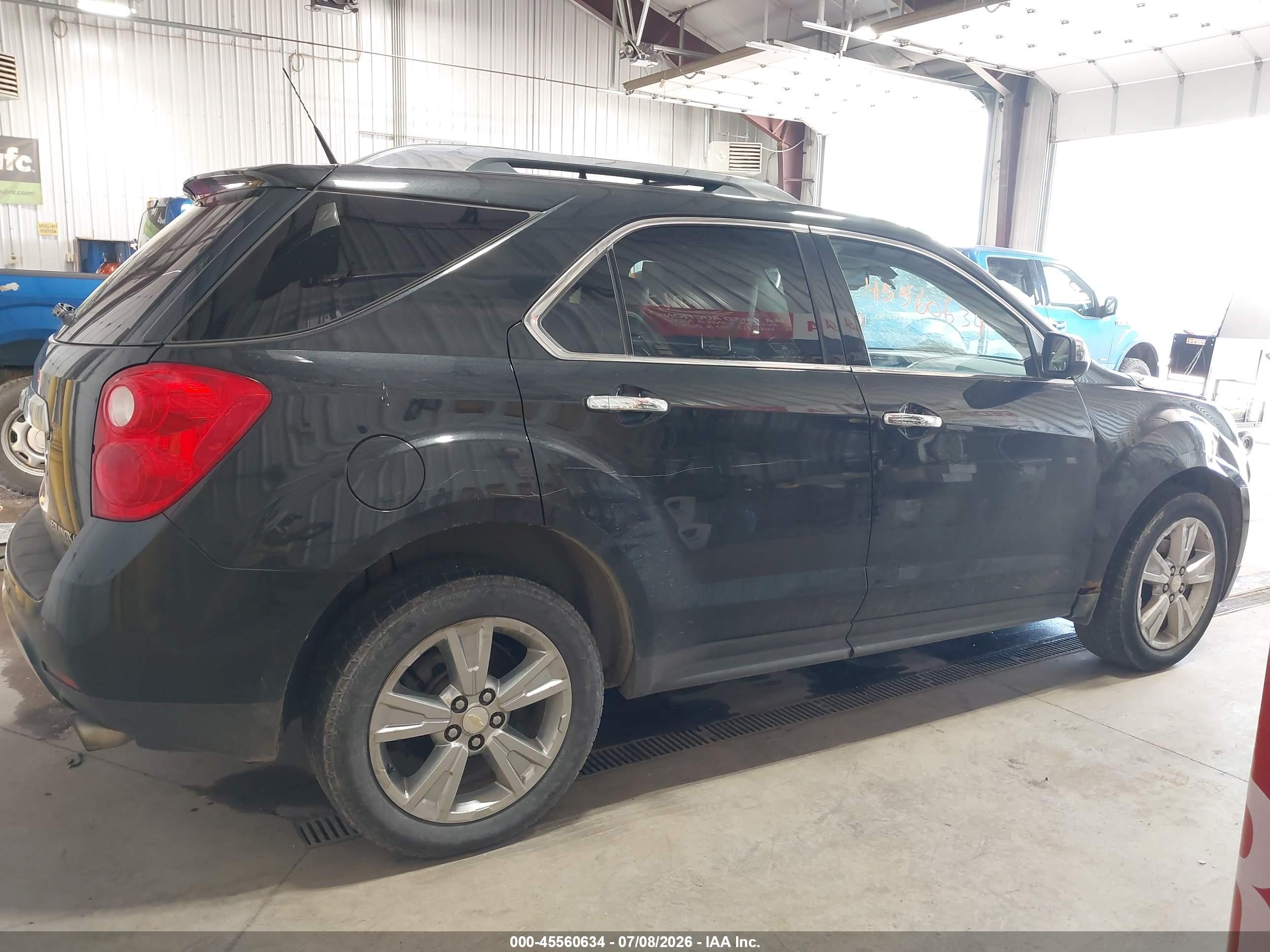 2011 Chevrolet Equinox Ltz Black vin: 2CNFLGE54B6305702