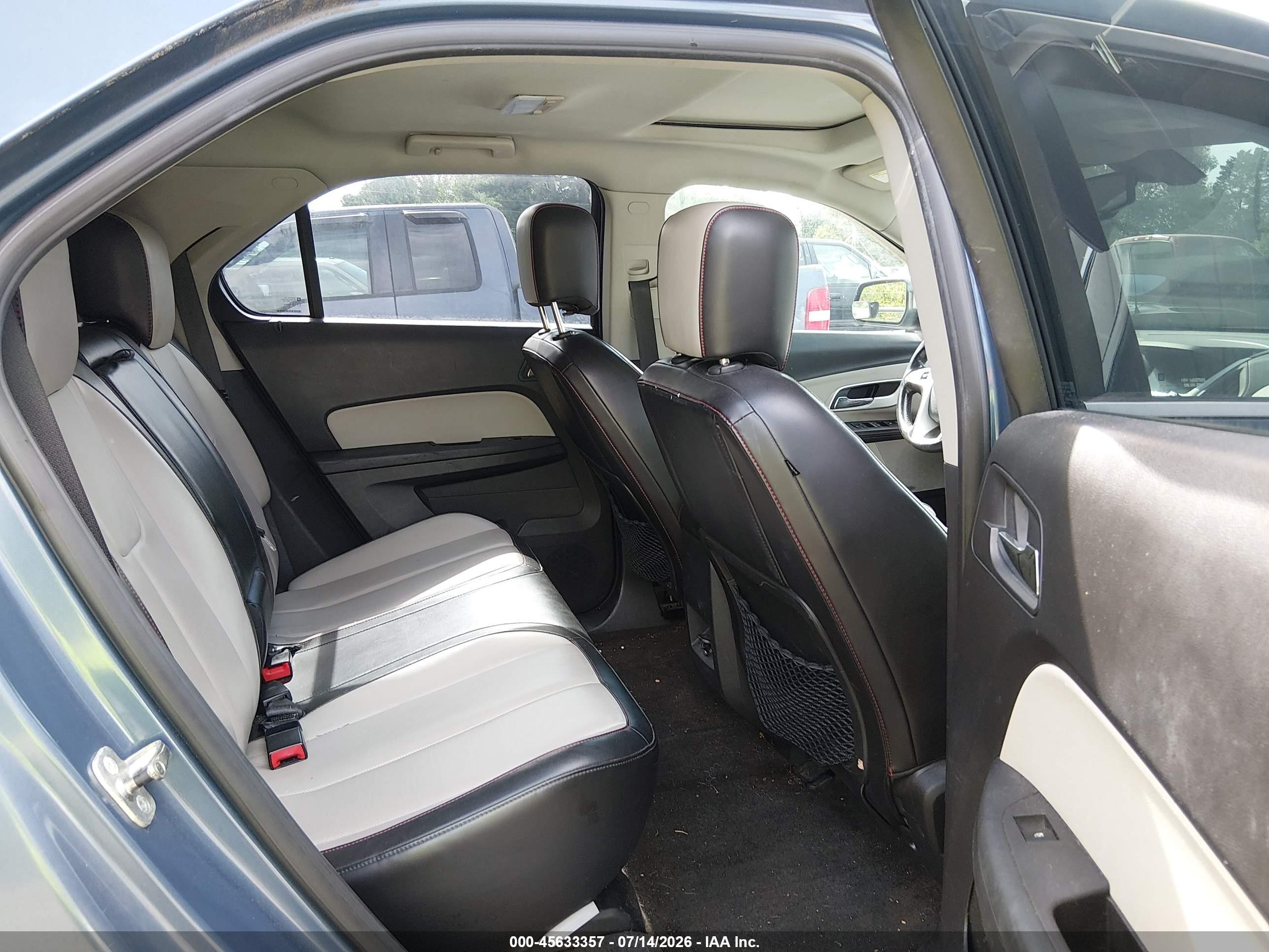 2011 Chevrolet Equinox Ltz Синий vin: 2CNFLGE55B6206421