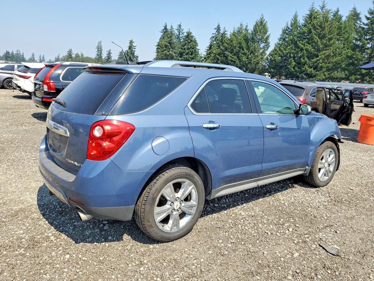 2011 Chevrolet Equinox Ltz Blue vin: 2CNFLGE55B6255392