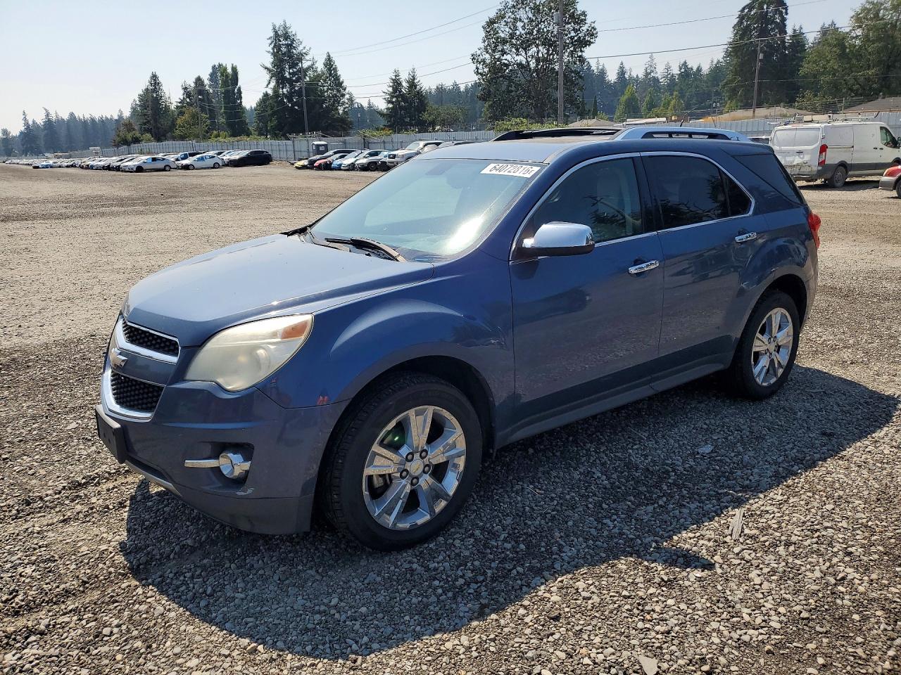 2011 Chevrolet Equinox Ltz Синий vin: 2CNFLGE55B6255392