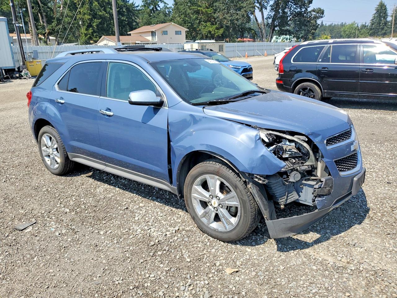 2011 Chevrolet Equinox Ltz Blue vin: 2CNFLGE55B6255392