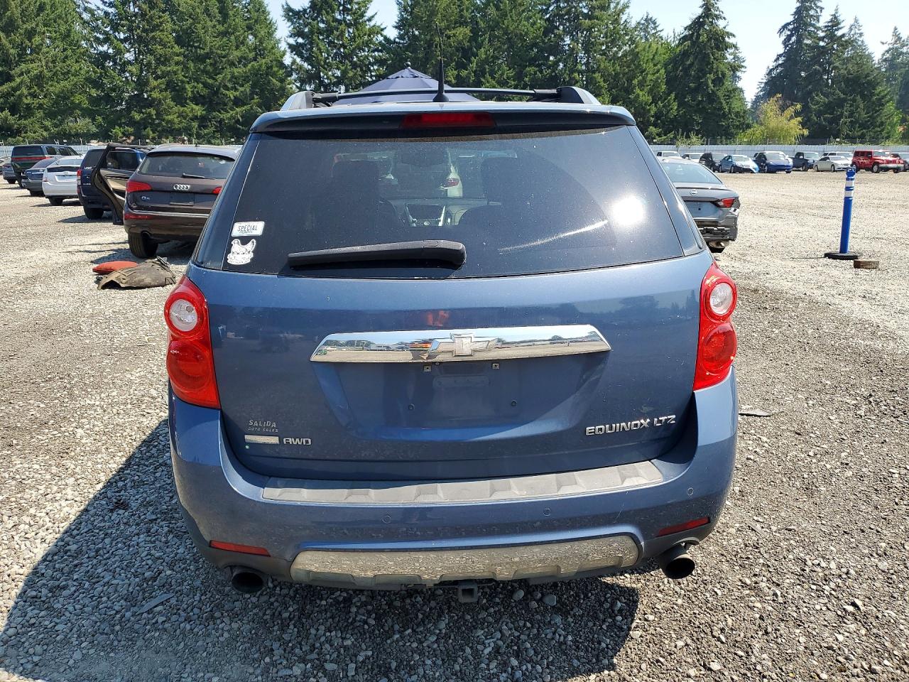 2011 Chevrolet Equinox Ltz Blue vin: 2CNFLGE55B6255392