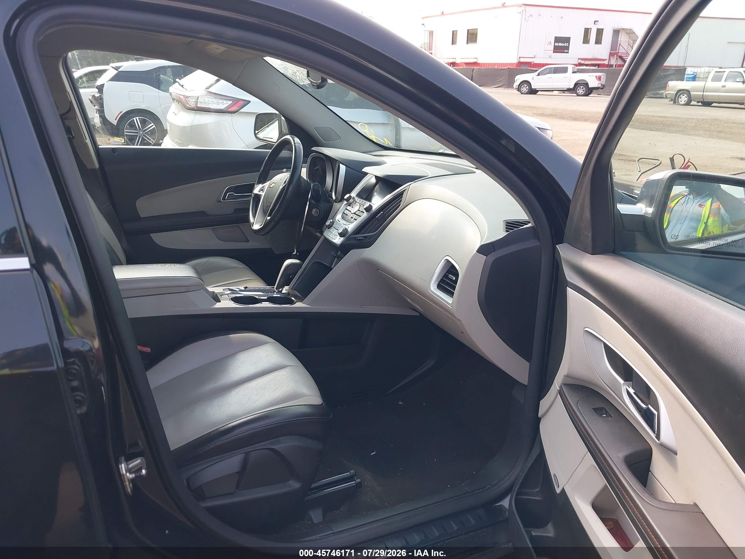 2011 Chevrolet Equinox Ltz Black vin: 2CNFLGE55B6453695
