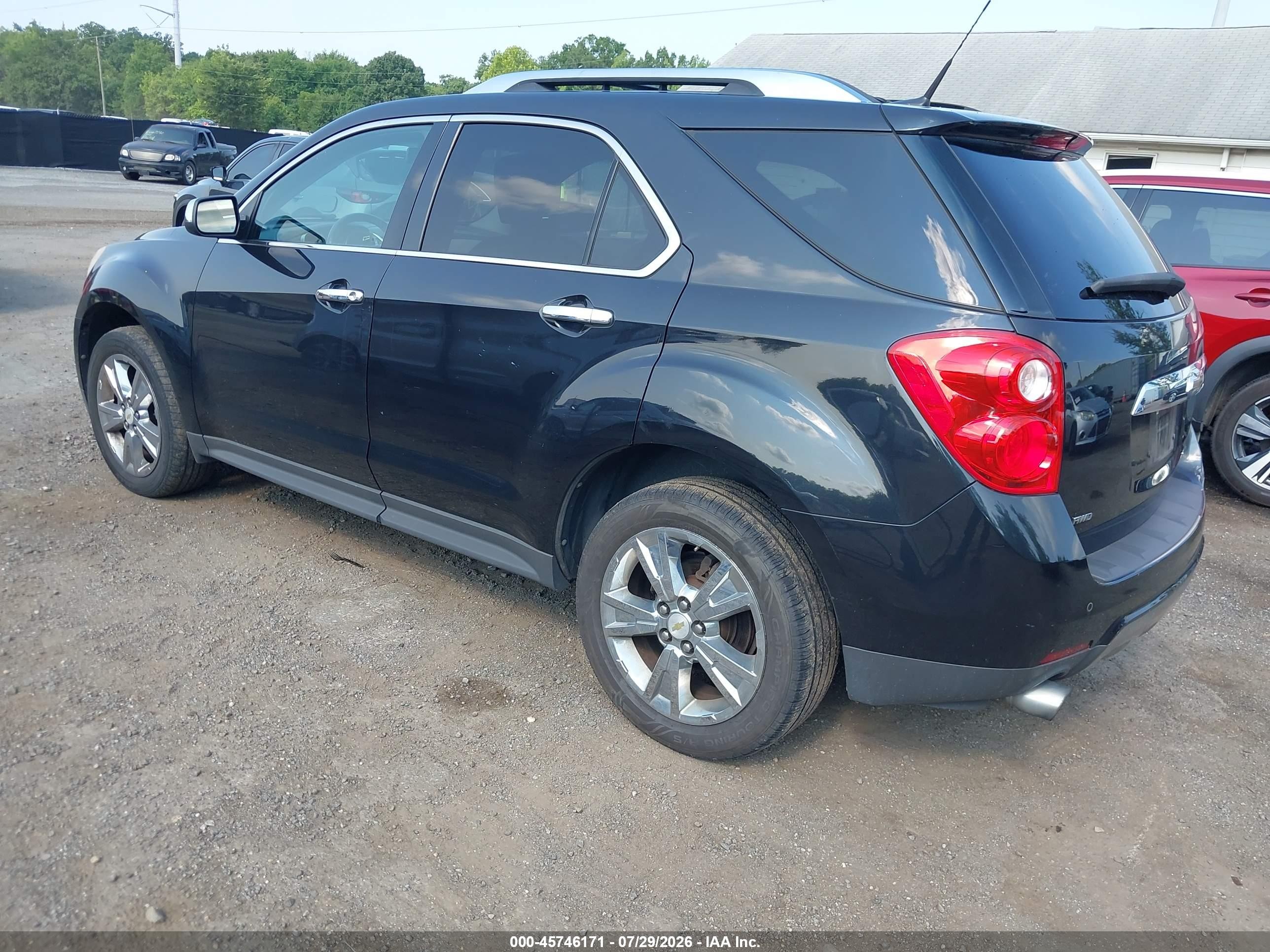 2011 Chevrolet Equinox Ltz Black vin: 2CNFLGE55B6453695