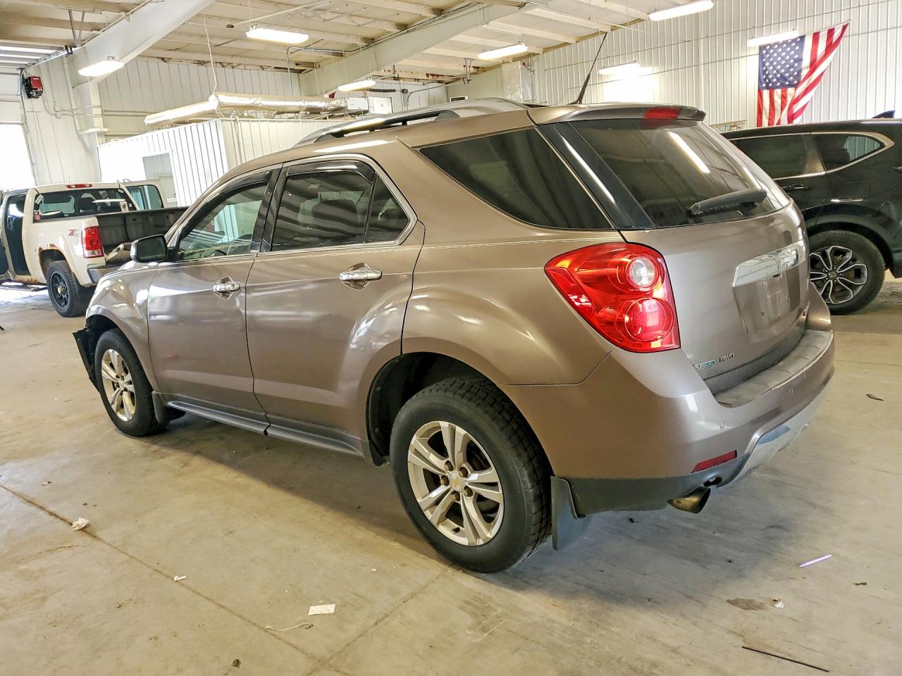 2011 Chevrolet Equinox Ltz Brown vin: 2CNFLGE56B6221249