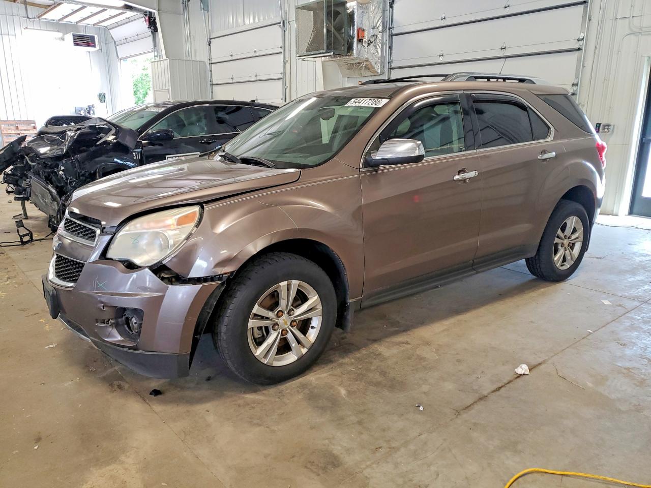 2011 Chevrolet Equinox Ltz Brown vin: 2CNFLGE56B6221249