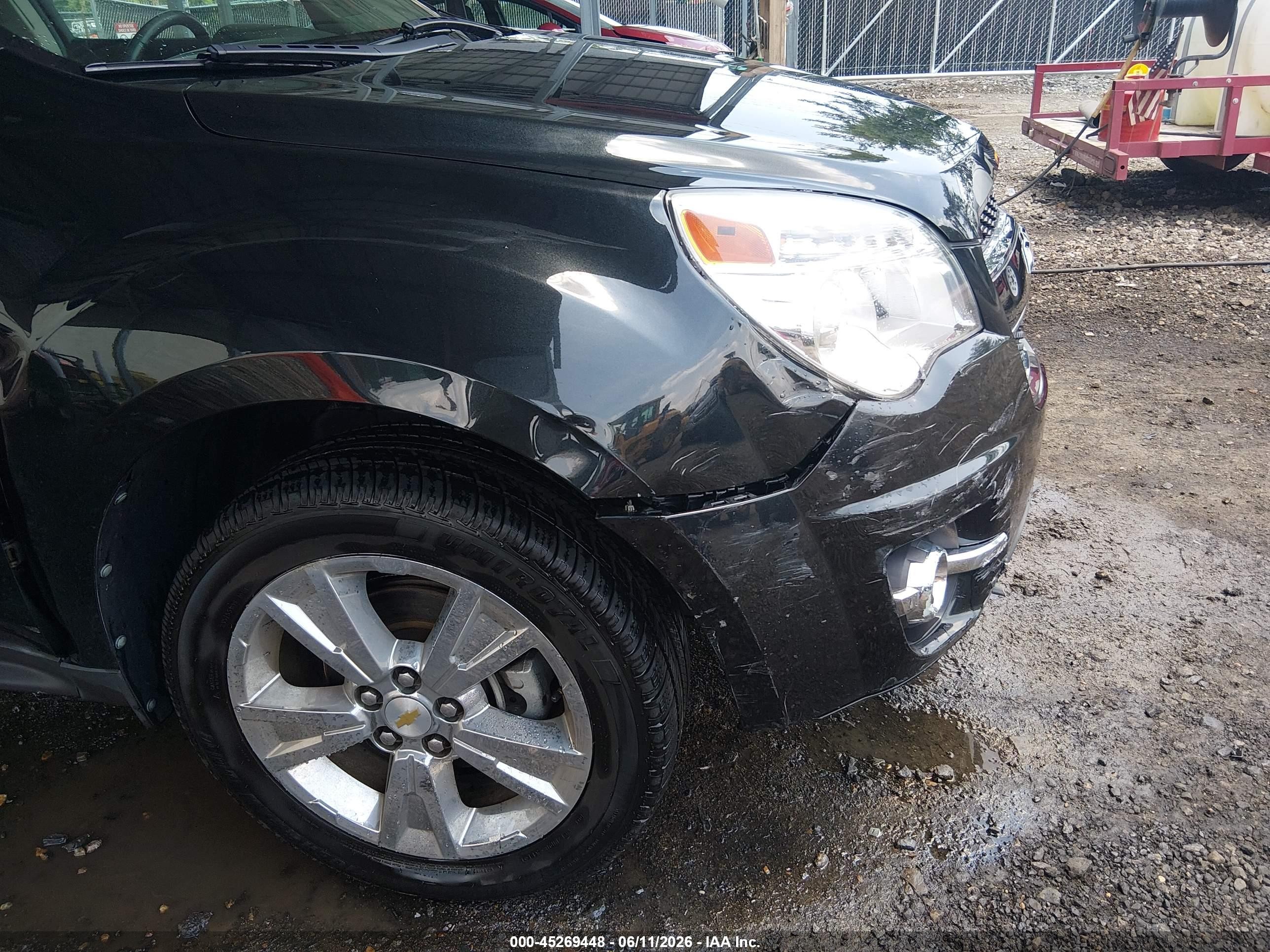 2011 Chevrolet Equinox Ltz Black vin: 2CNFLGE56B6326342