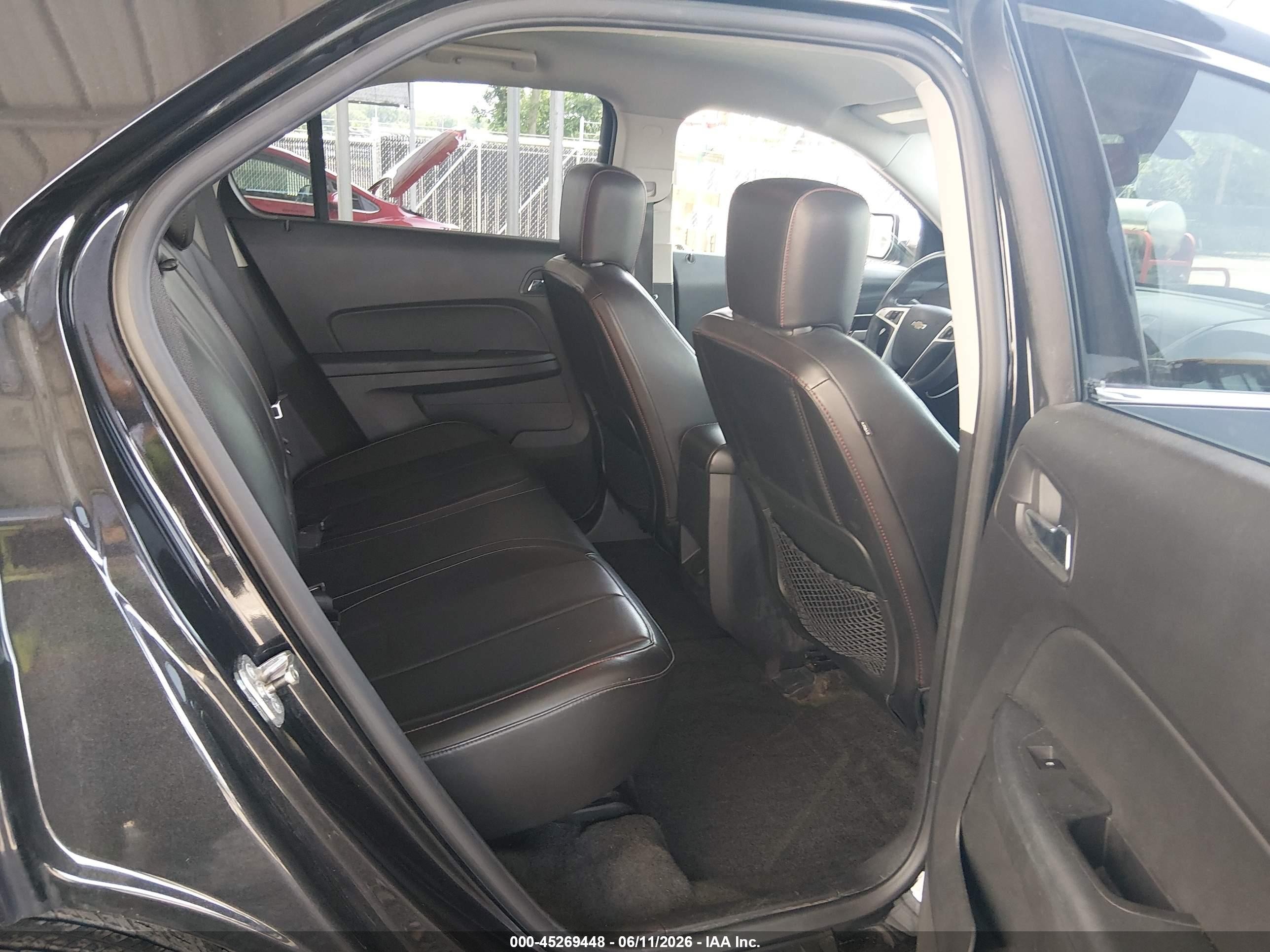 2011 Chevrolet Equinox Ltz Black vin: 2CNFLGE56B6326342