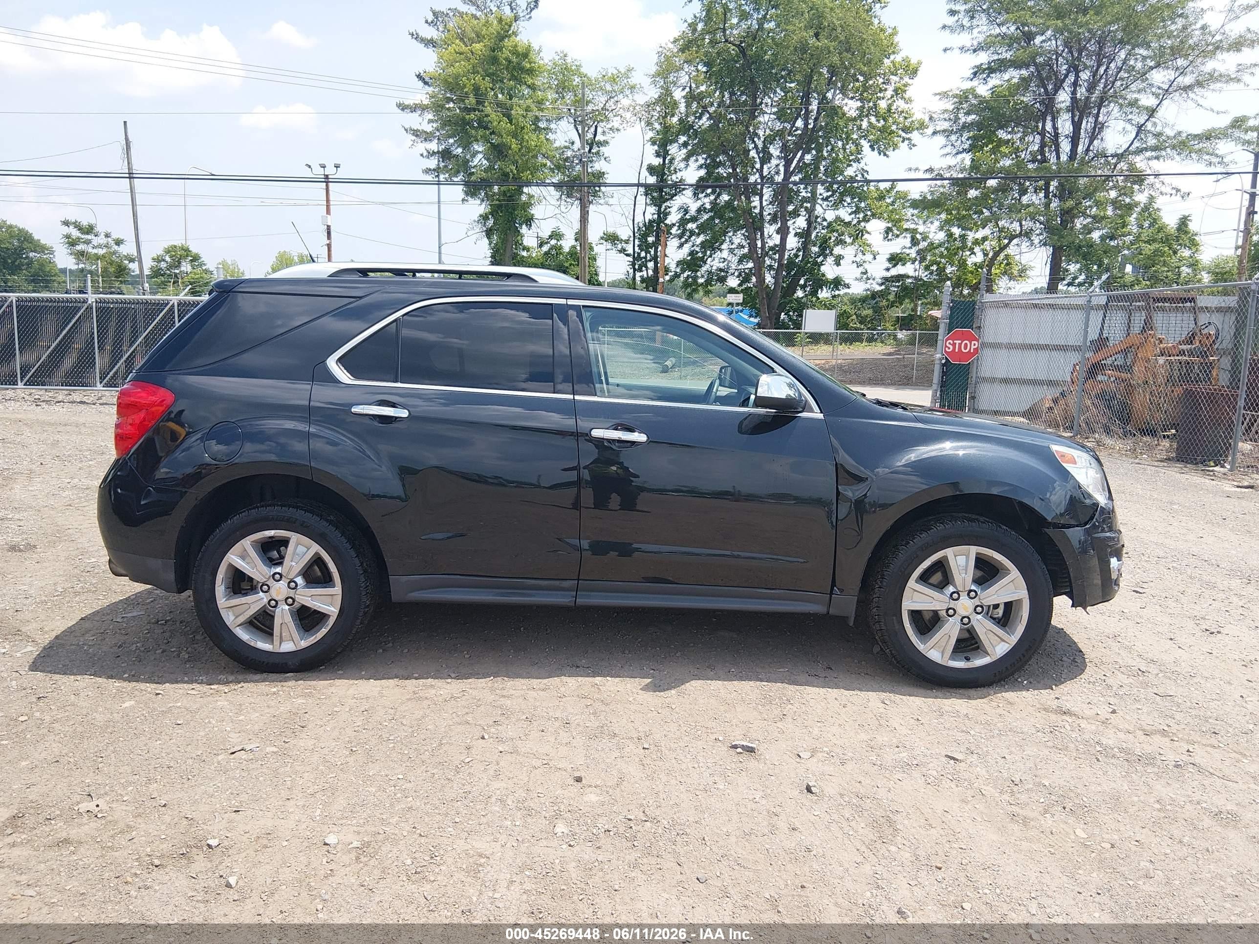 2011 Chevrolet Equinox Ltz Black vin: 2CNFLGE56B6326342