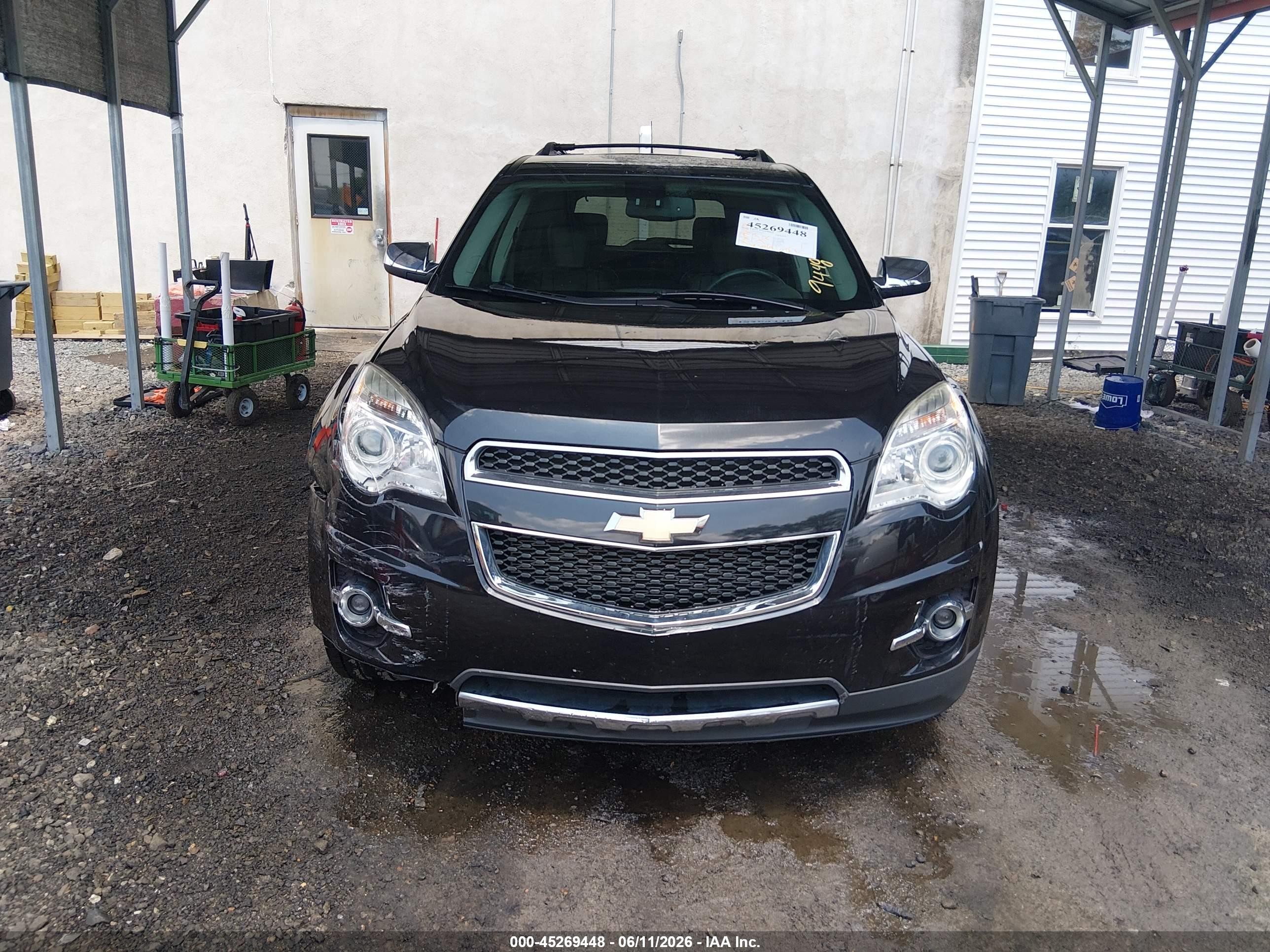 2011 Chevrolet Equinox Ltz Black vin: 2CNFLGE56B6326342