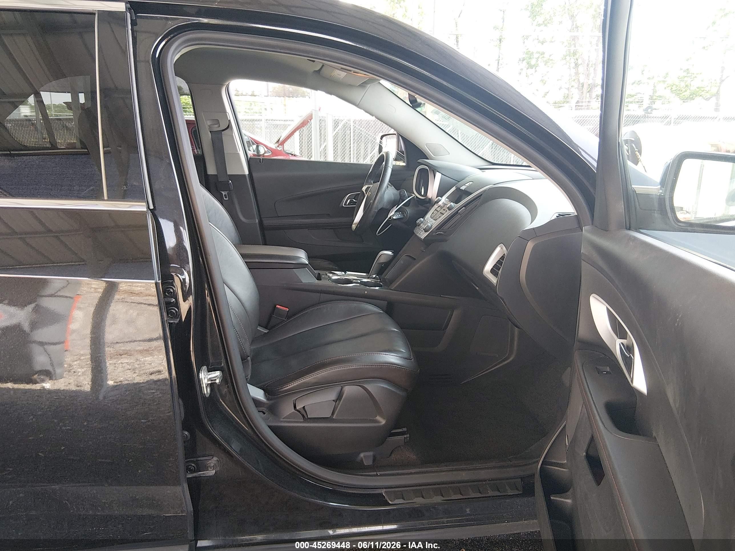 2011 Chevrolet Equinox Ltz Black vin: 2CNFLGE56B6326342