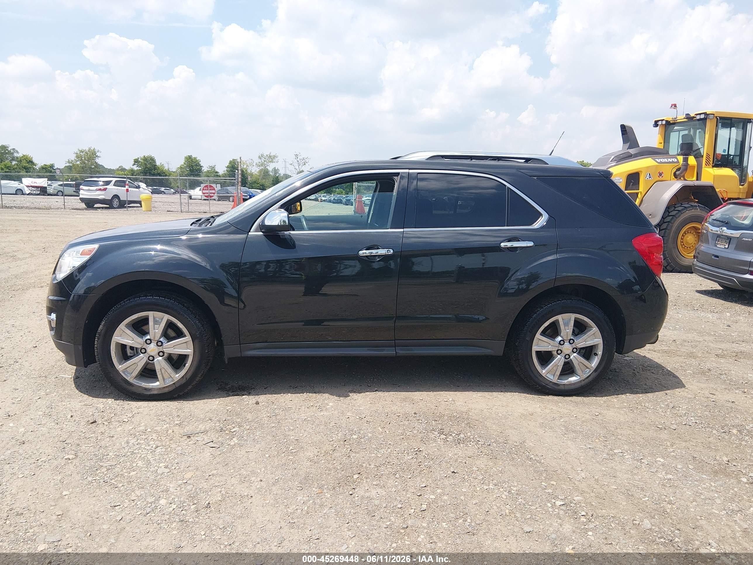 2011 Chevrolet Equinox Ltz Black vin: 2CNFLGE56B6326342